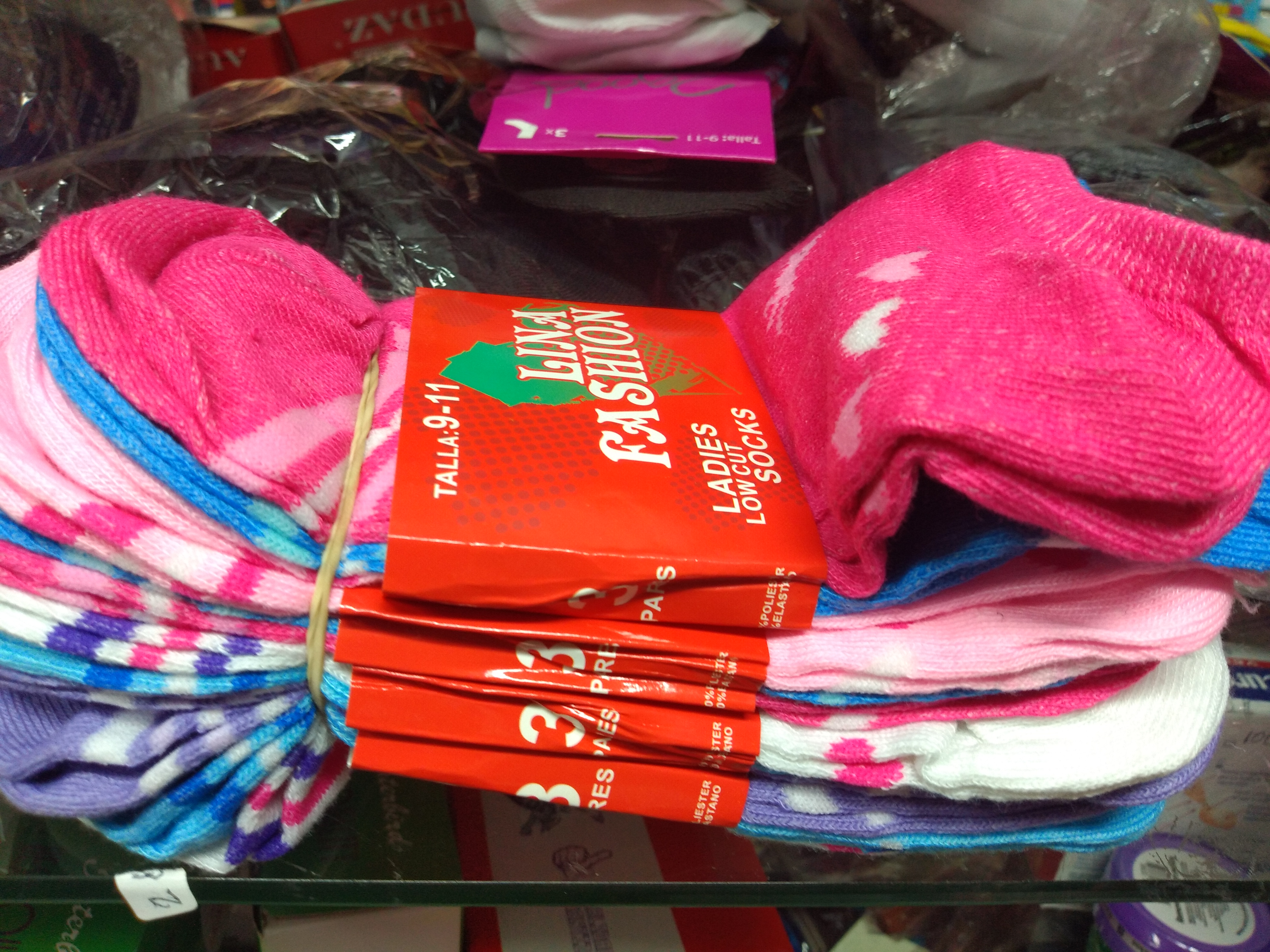 Medias tobilleras dama
