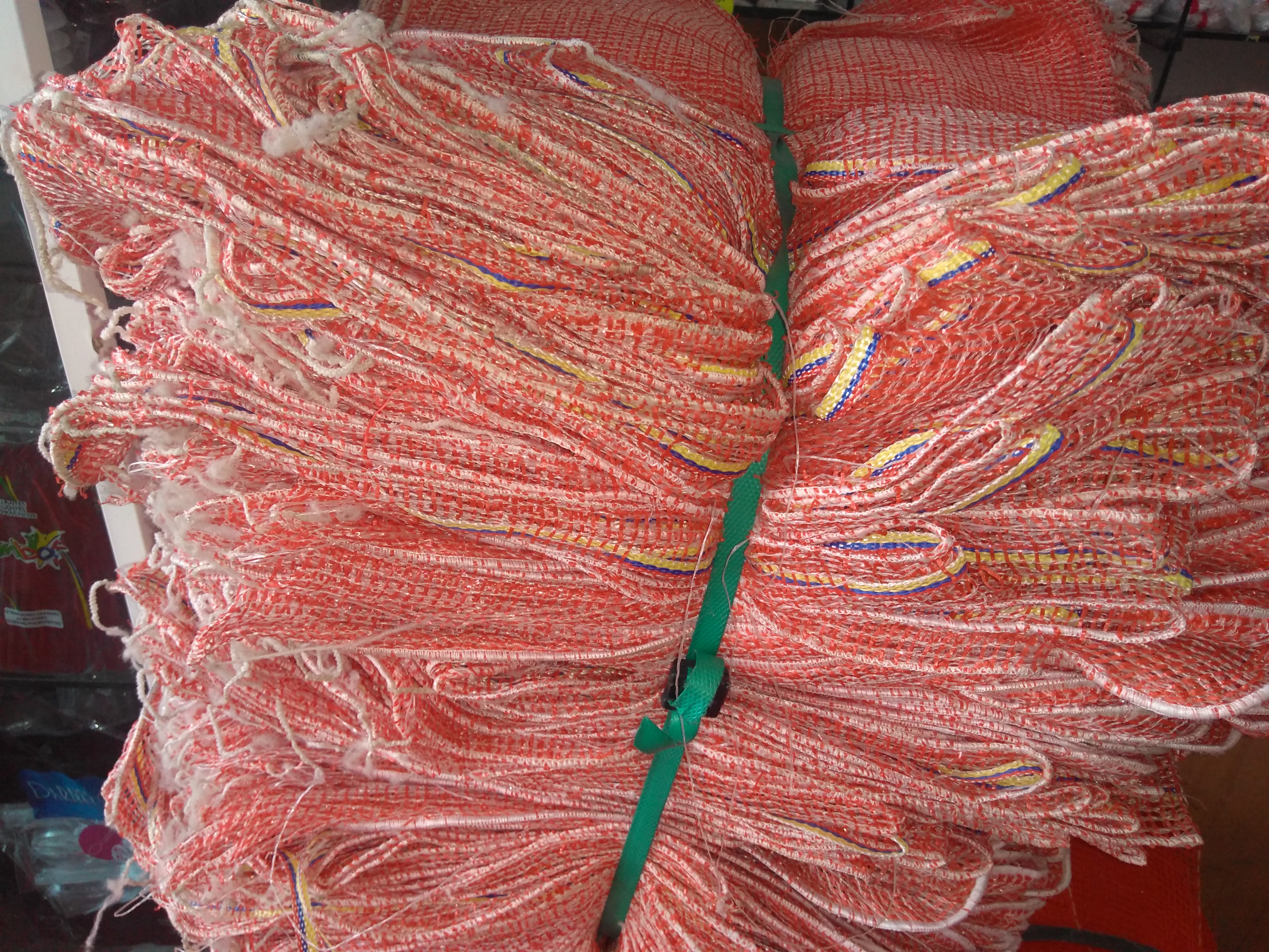 Saco de malla capacidad 12 kilos