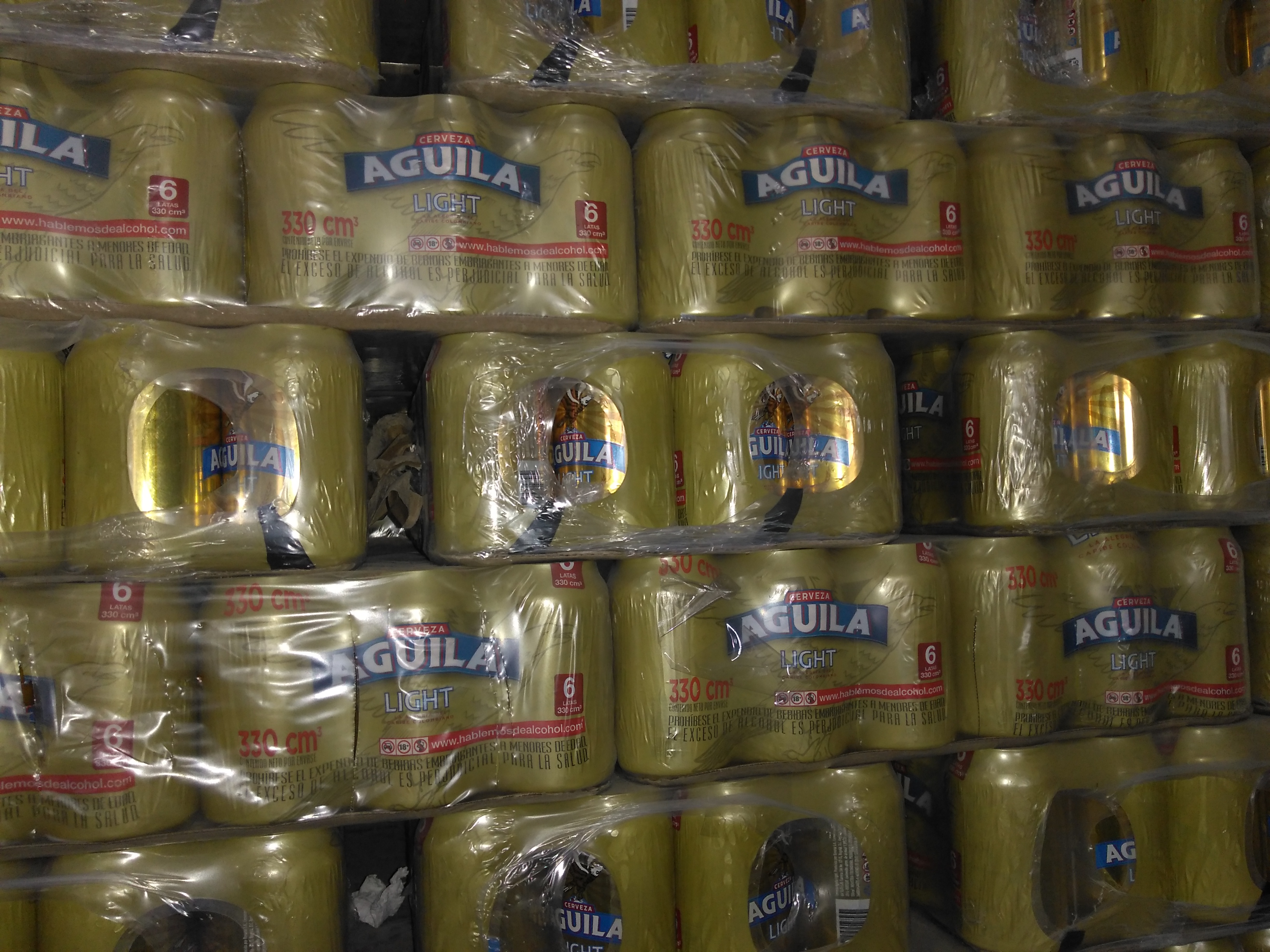 Cerveza Águila light lata *330ml