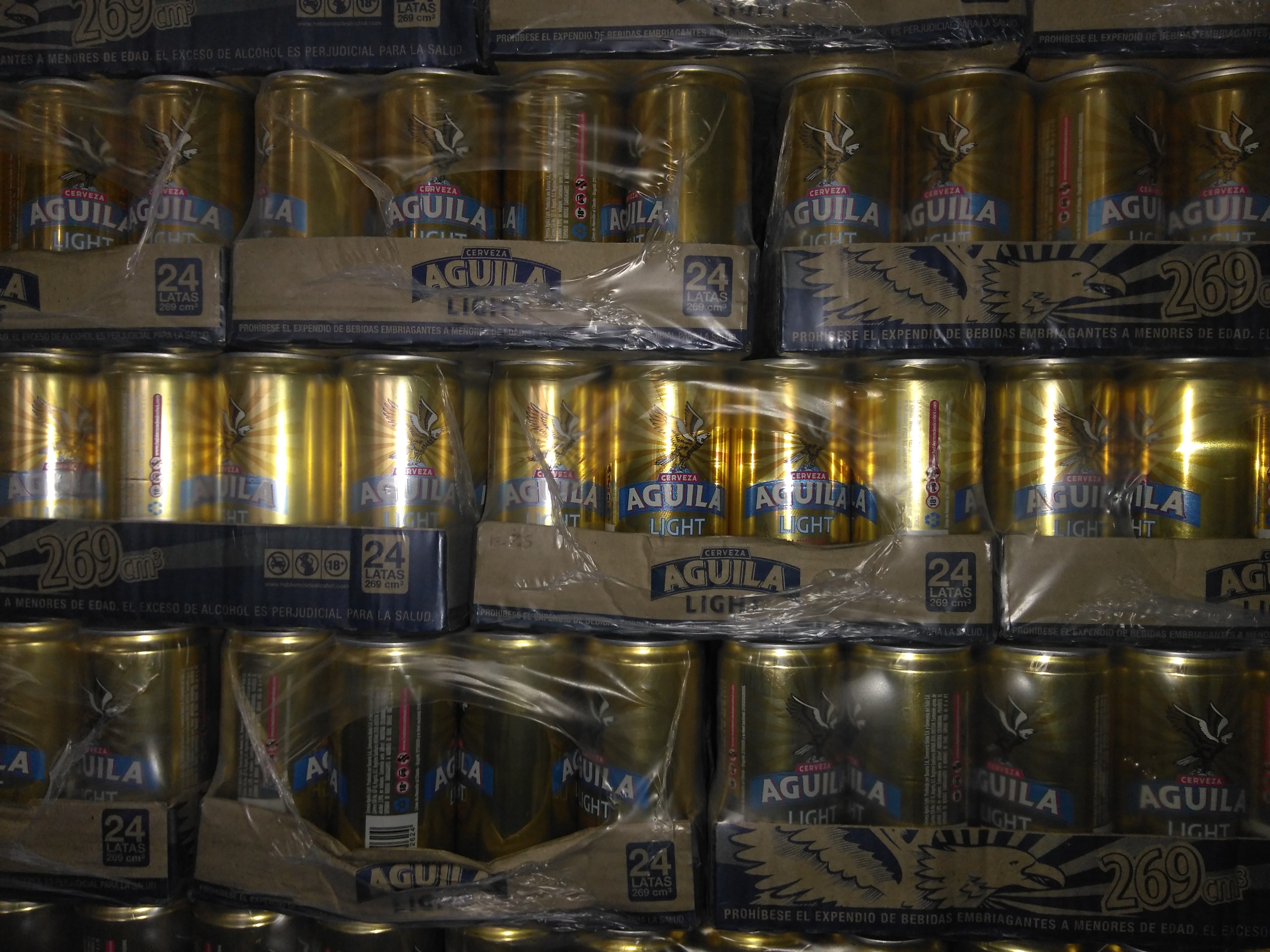 Cerveza lata Águila light *269