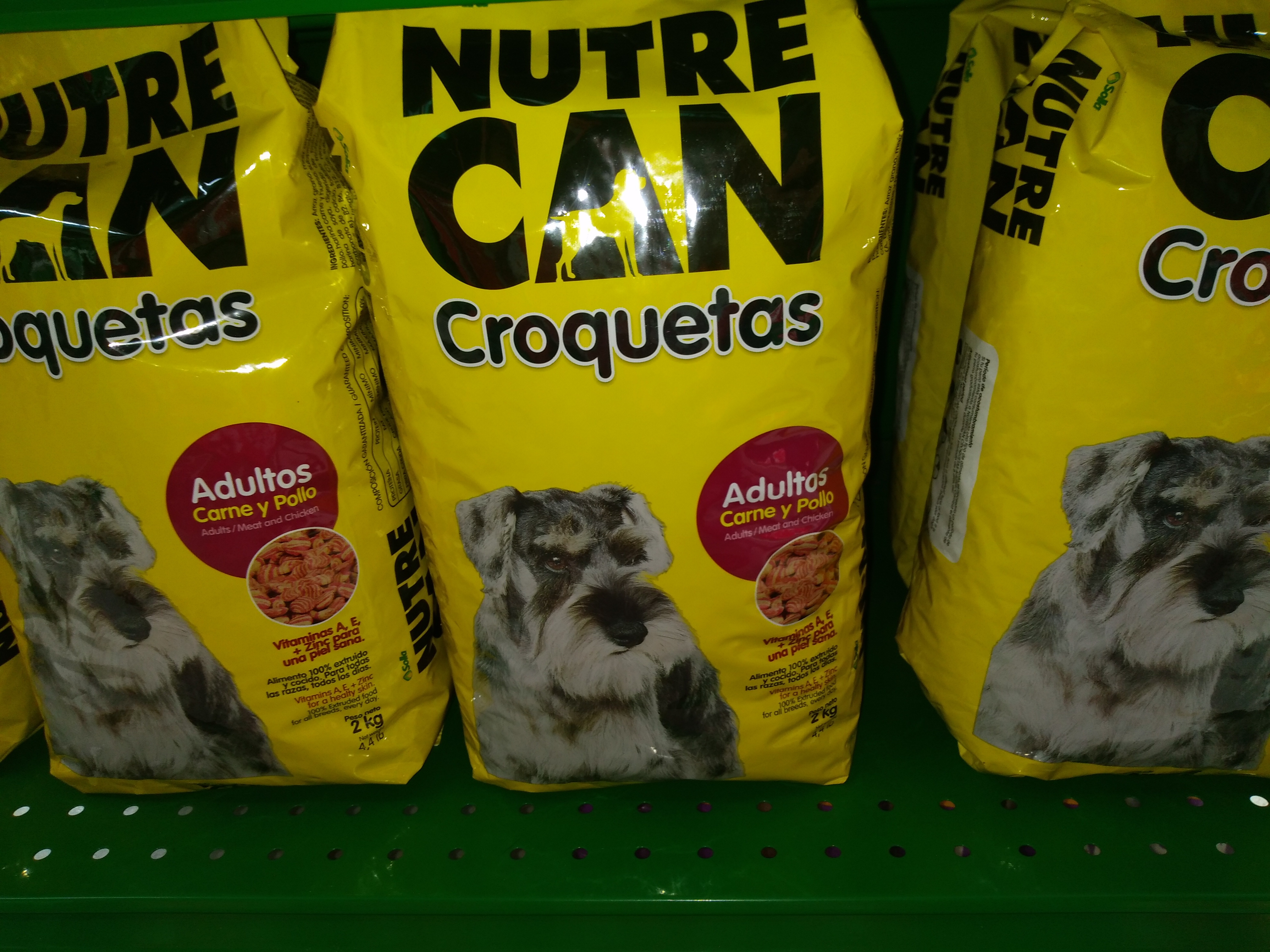 Nutrecan  croquetas adultos x 2 kg