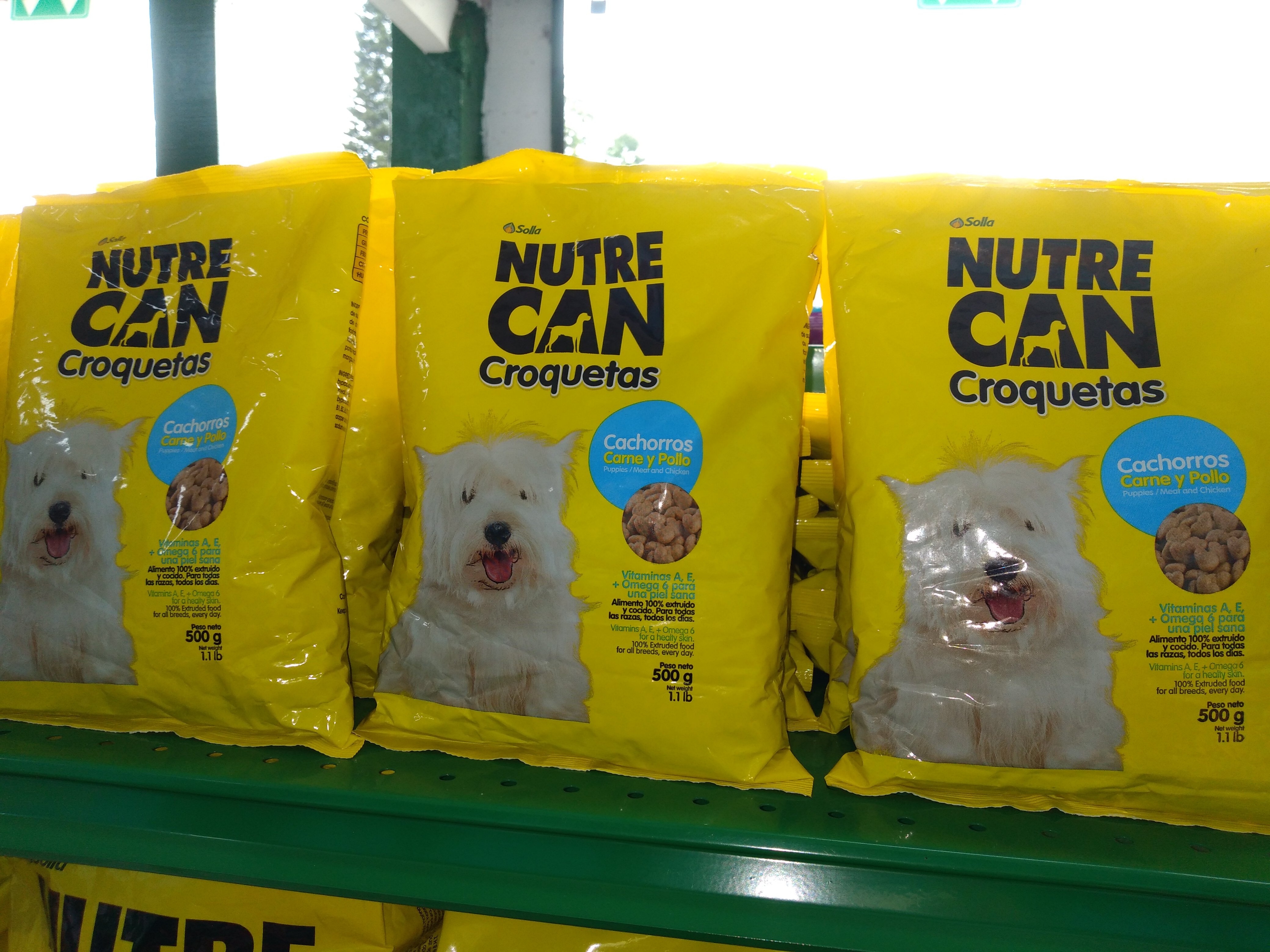 Nutrecan croquetas cachorros x 500 g