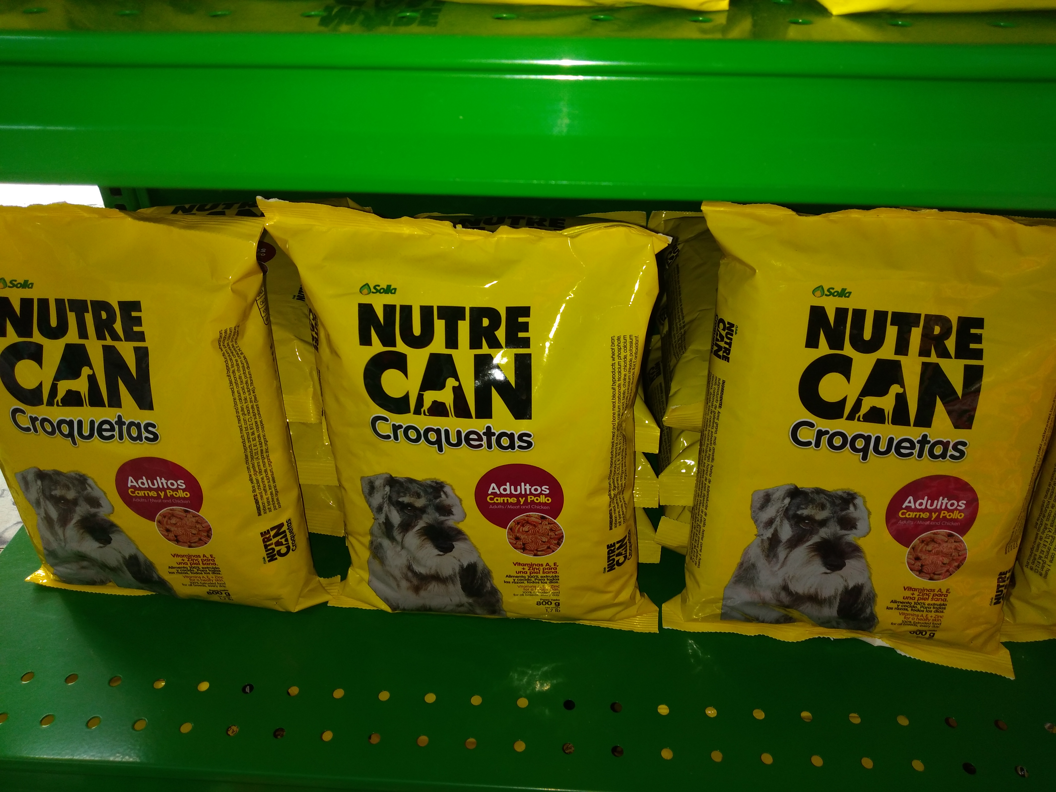 Nutrecan croquetas adultos x 800 g