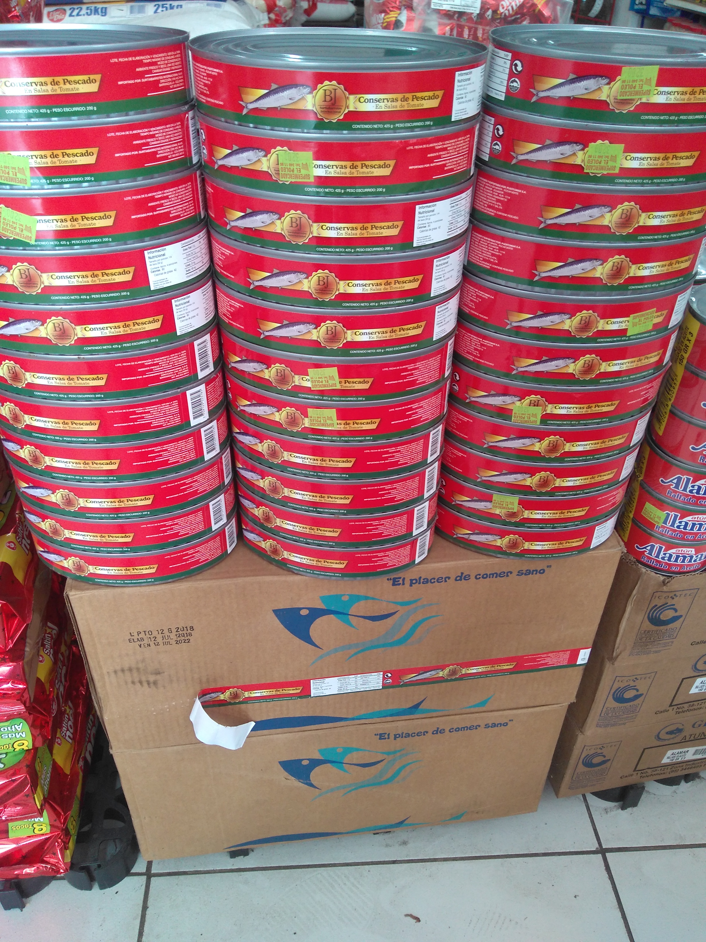 Conservas de pescado