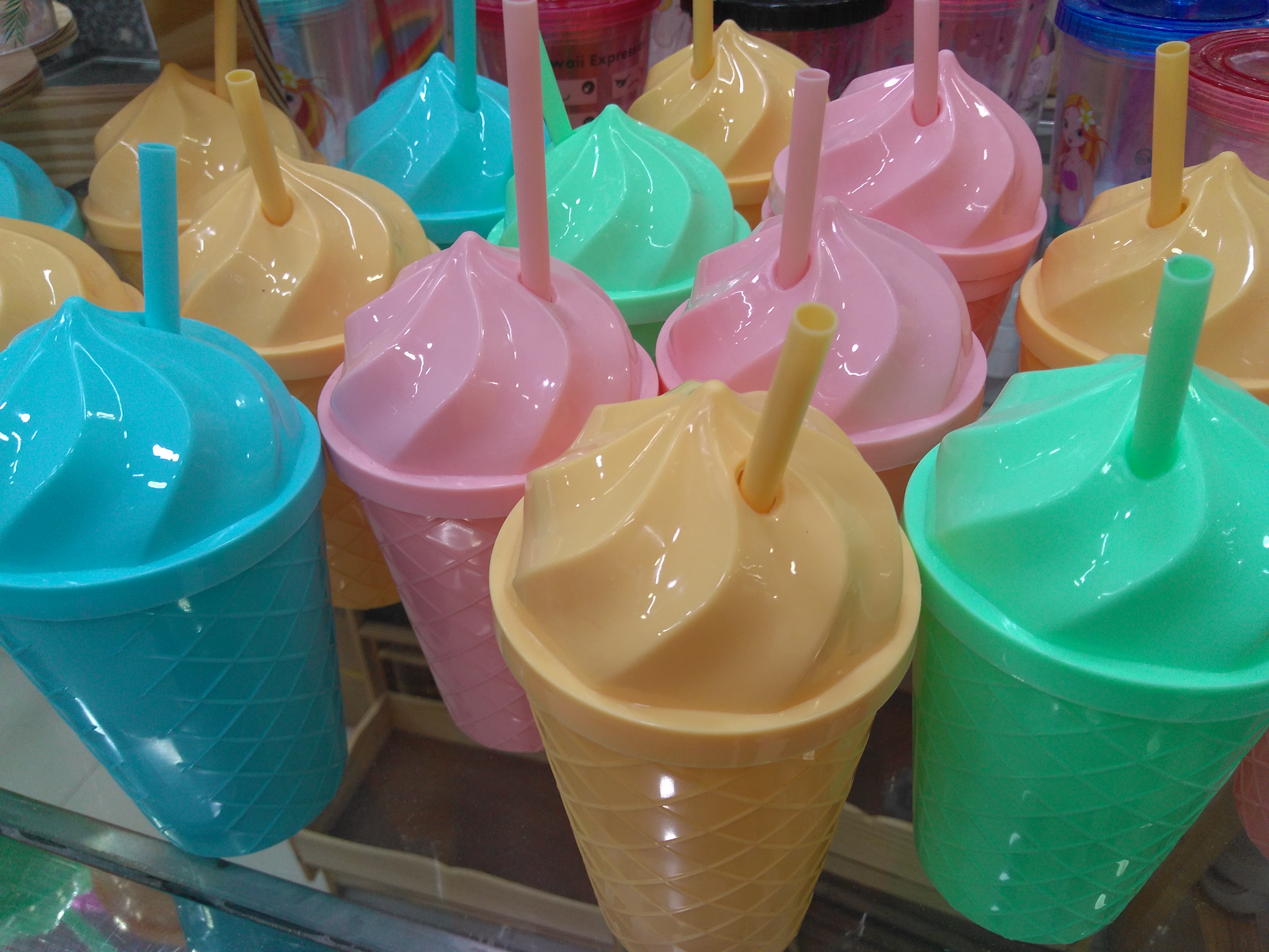Vaso pitillo helado