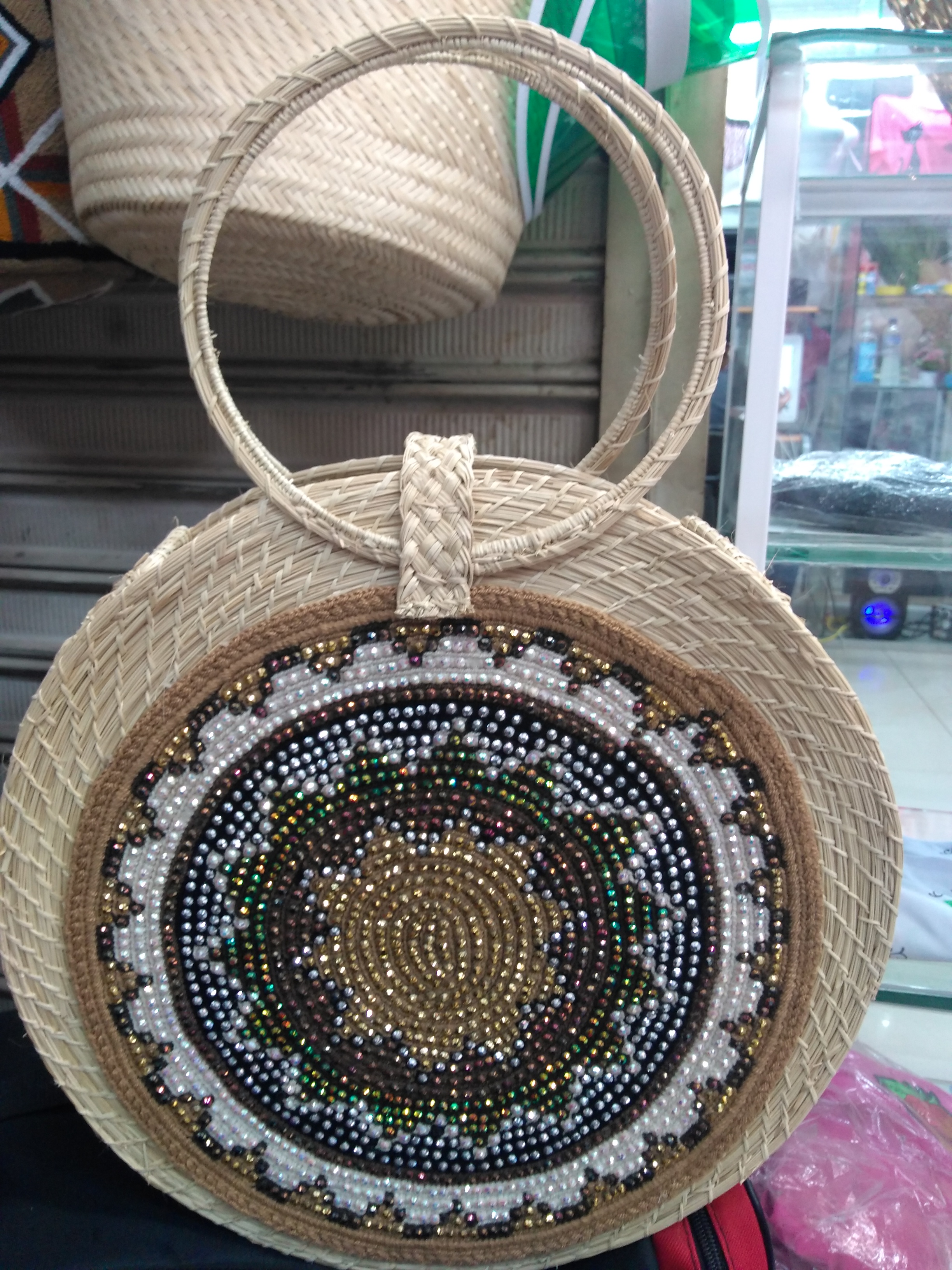 Bolso redondo plato fino