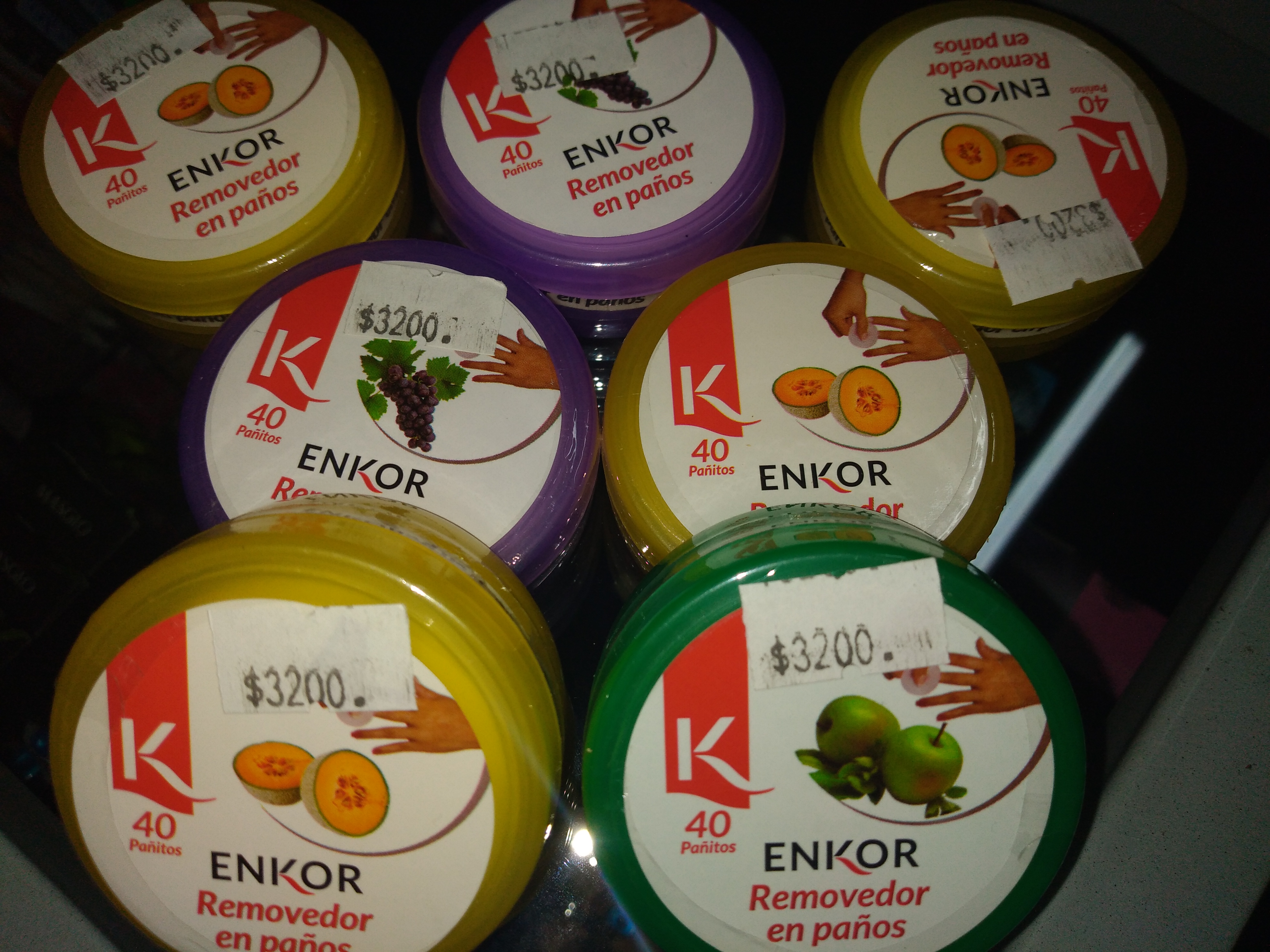 Removedor en paños x 40 pañitos
