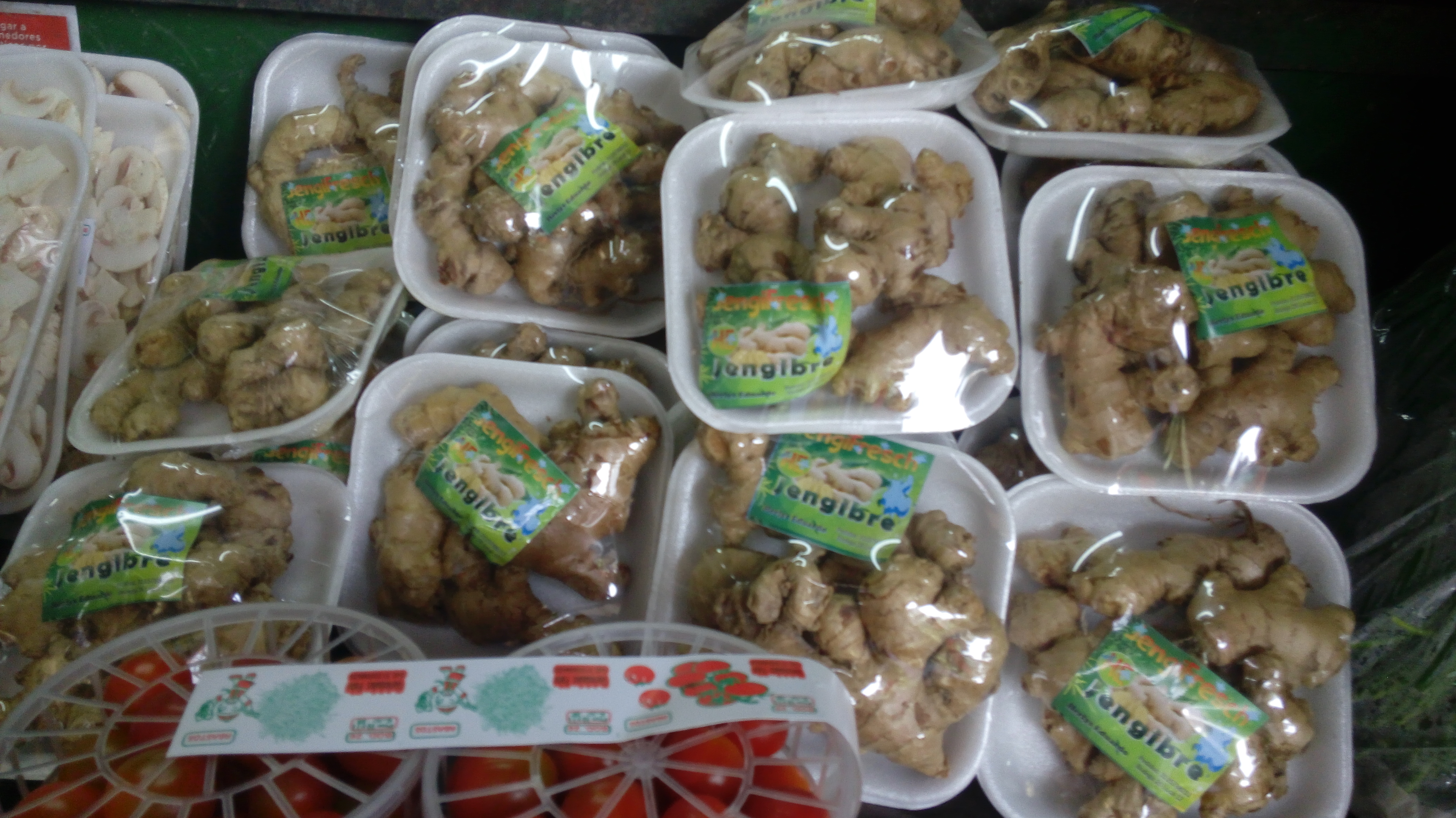 Gengibre bandeja