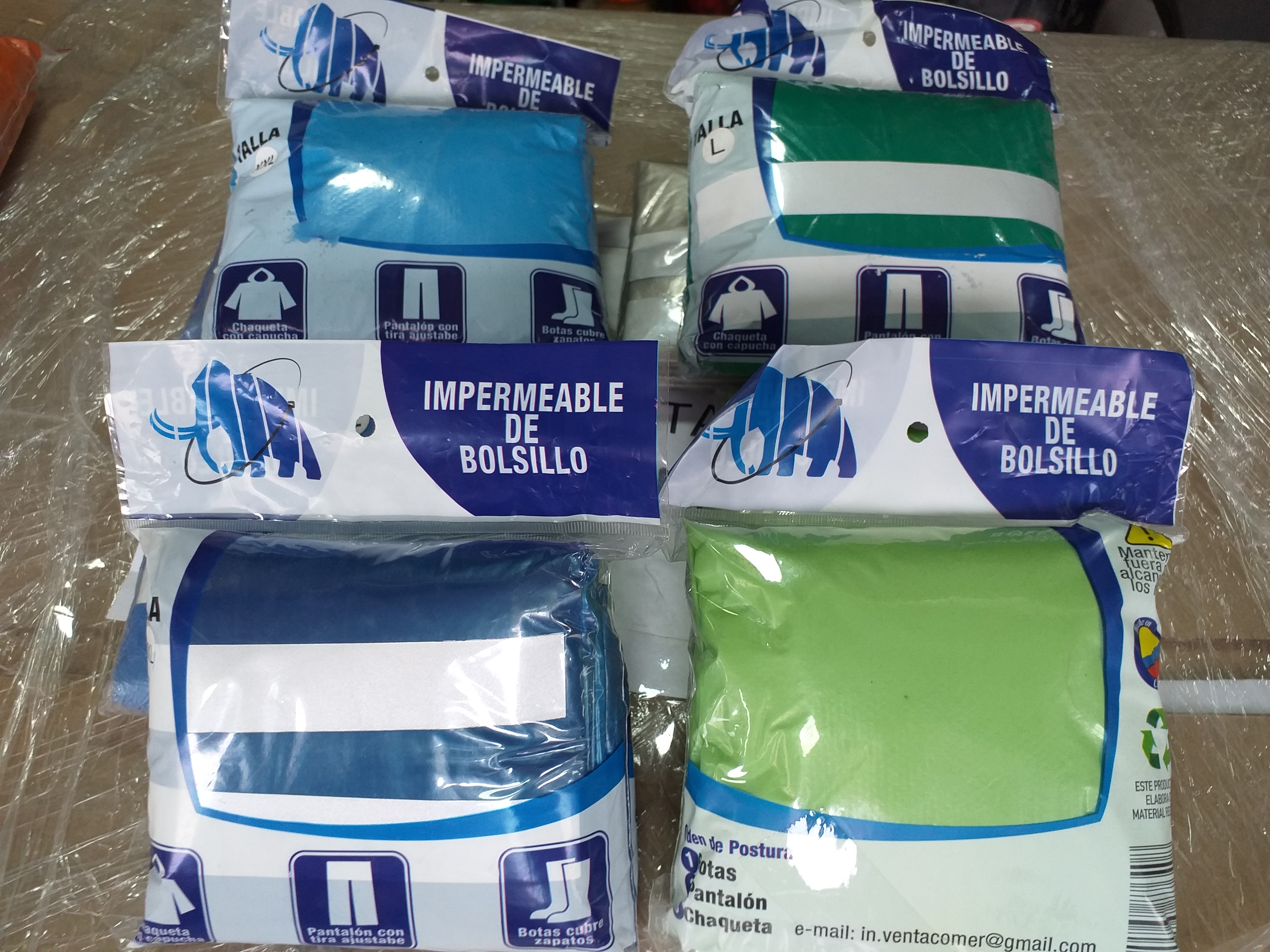 Impermeable para motociclistas