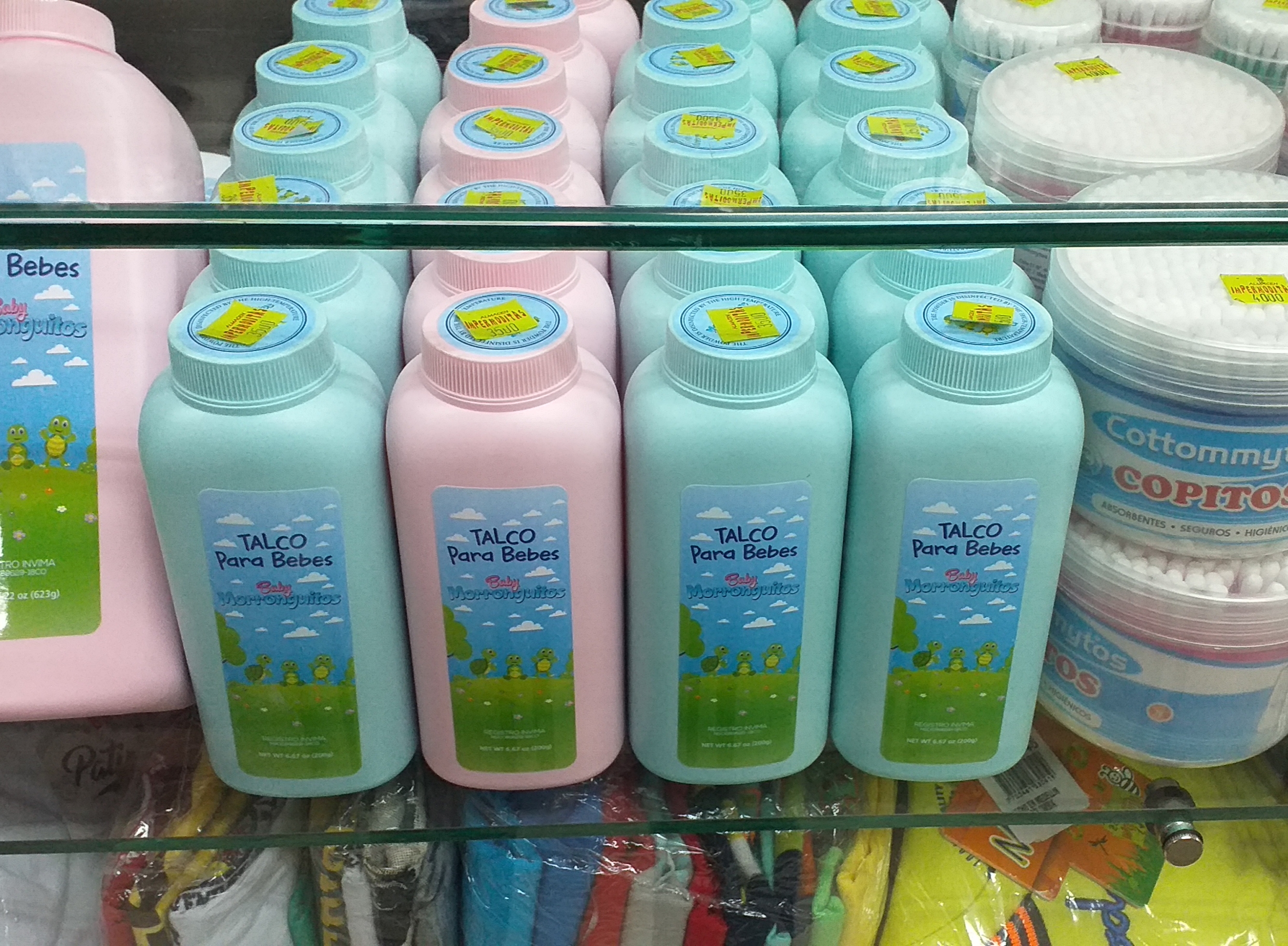 Talco para bebe