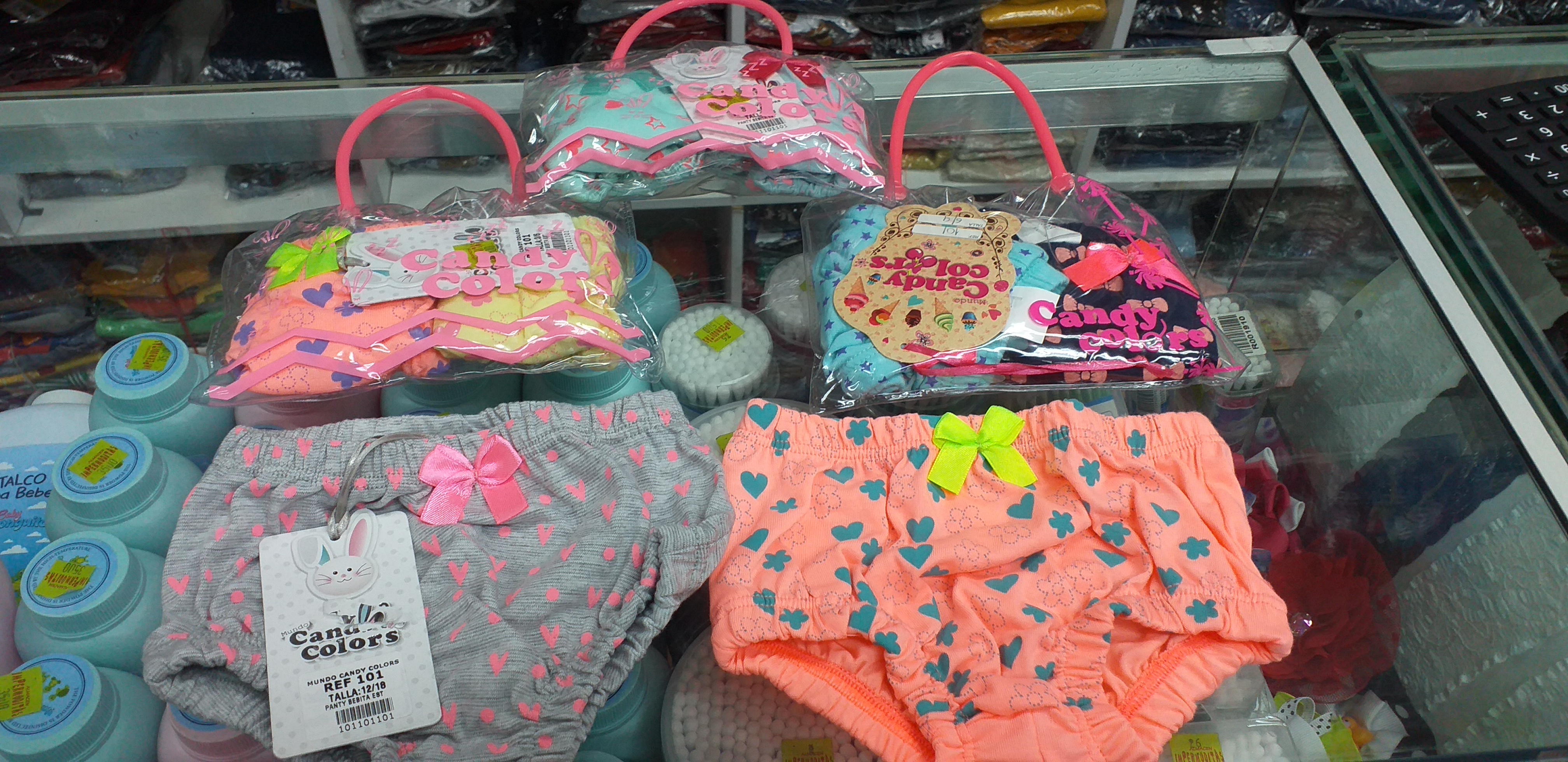 Calzoncitos bebe x 2 unidades