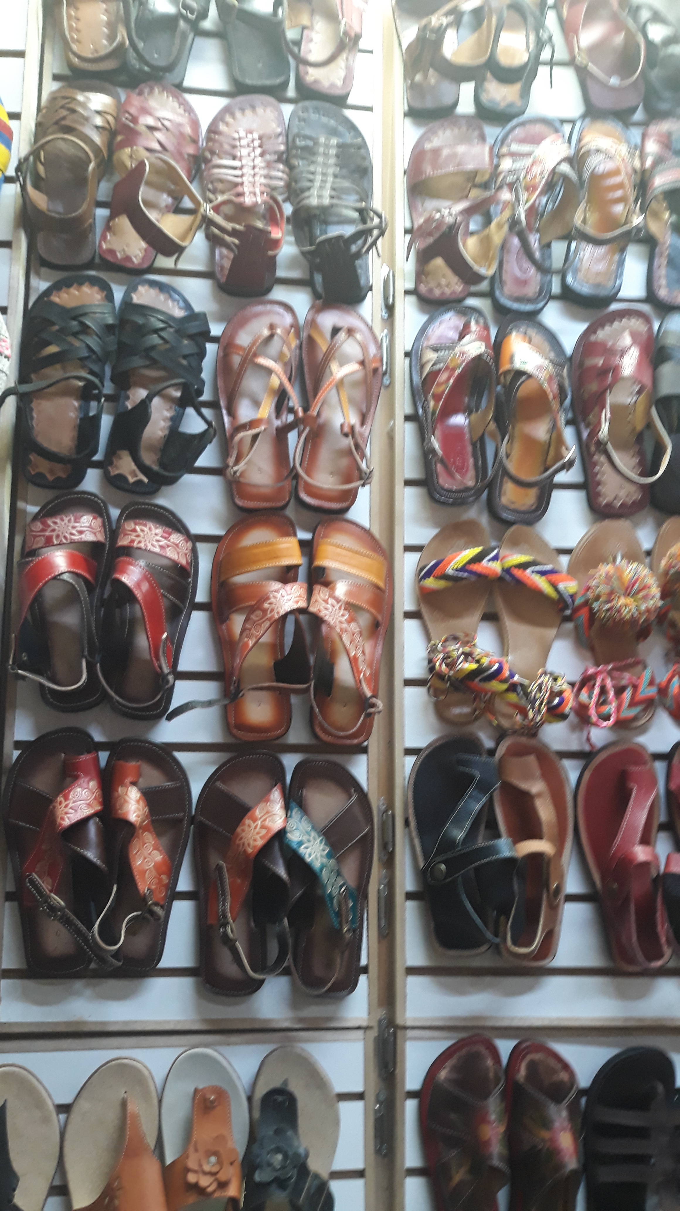 Sandalias en Cuero