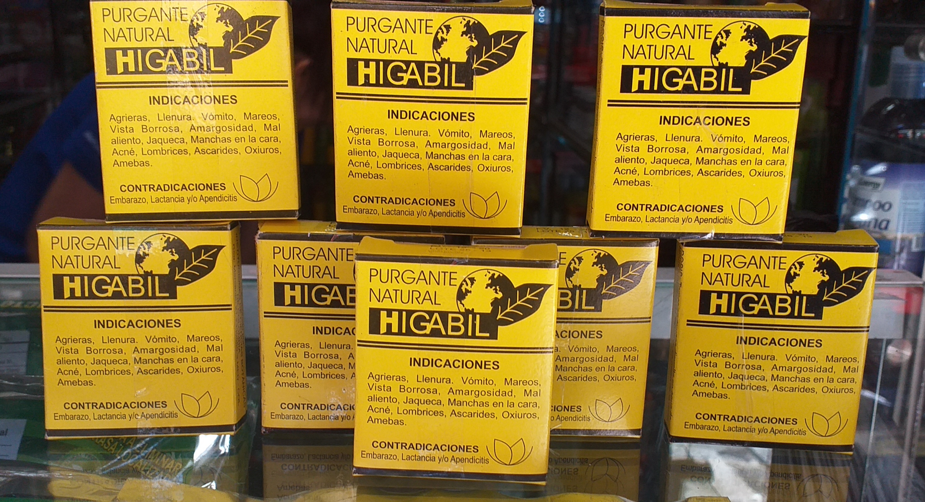 Higabil polvo purgante original
