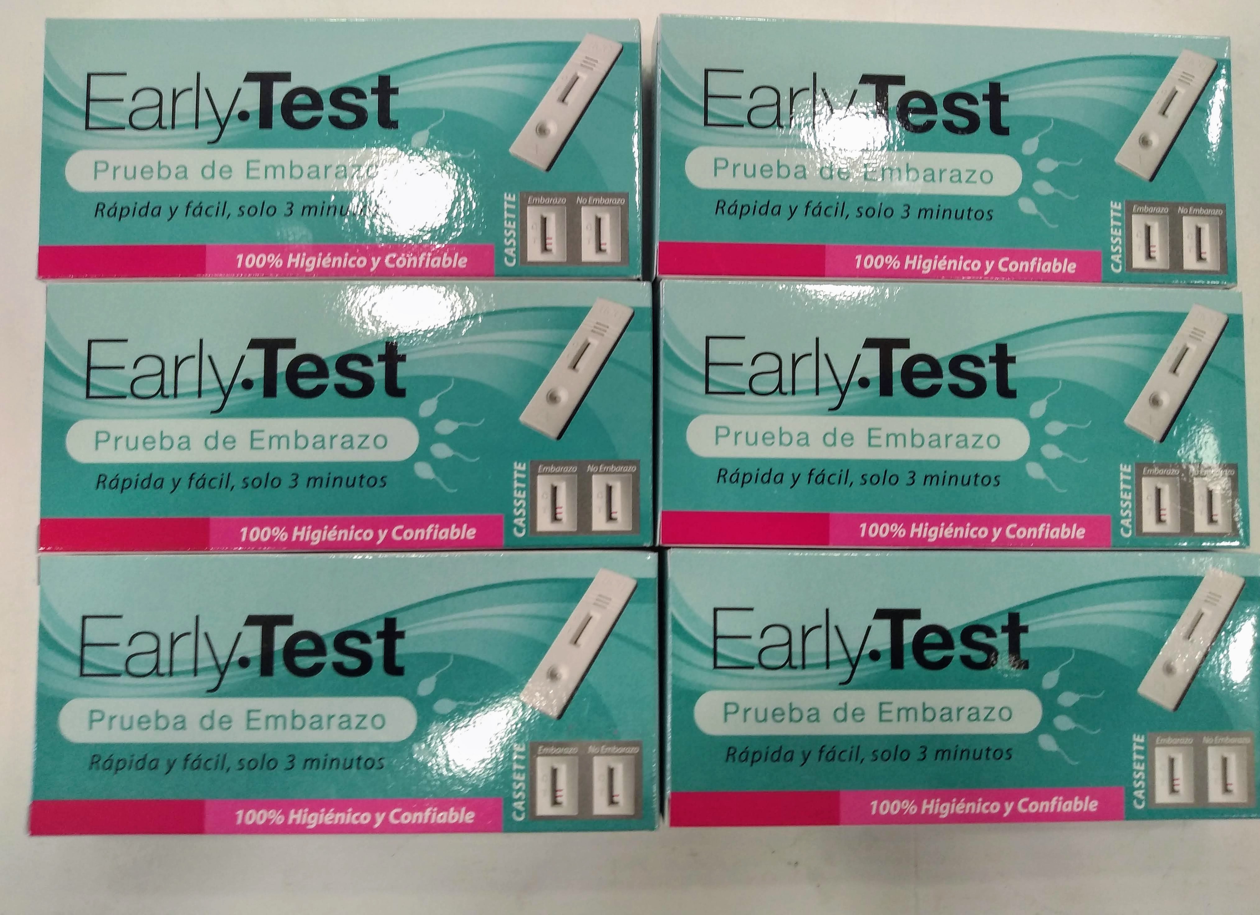 Early- Test Prueba de embarazo cassete