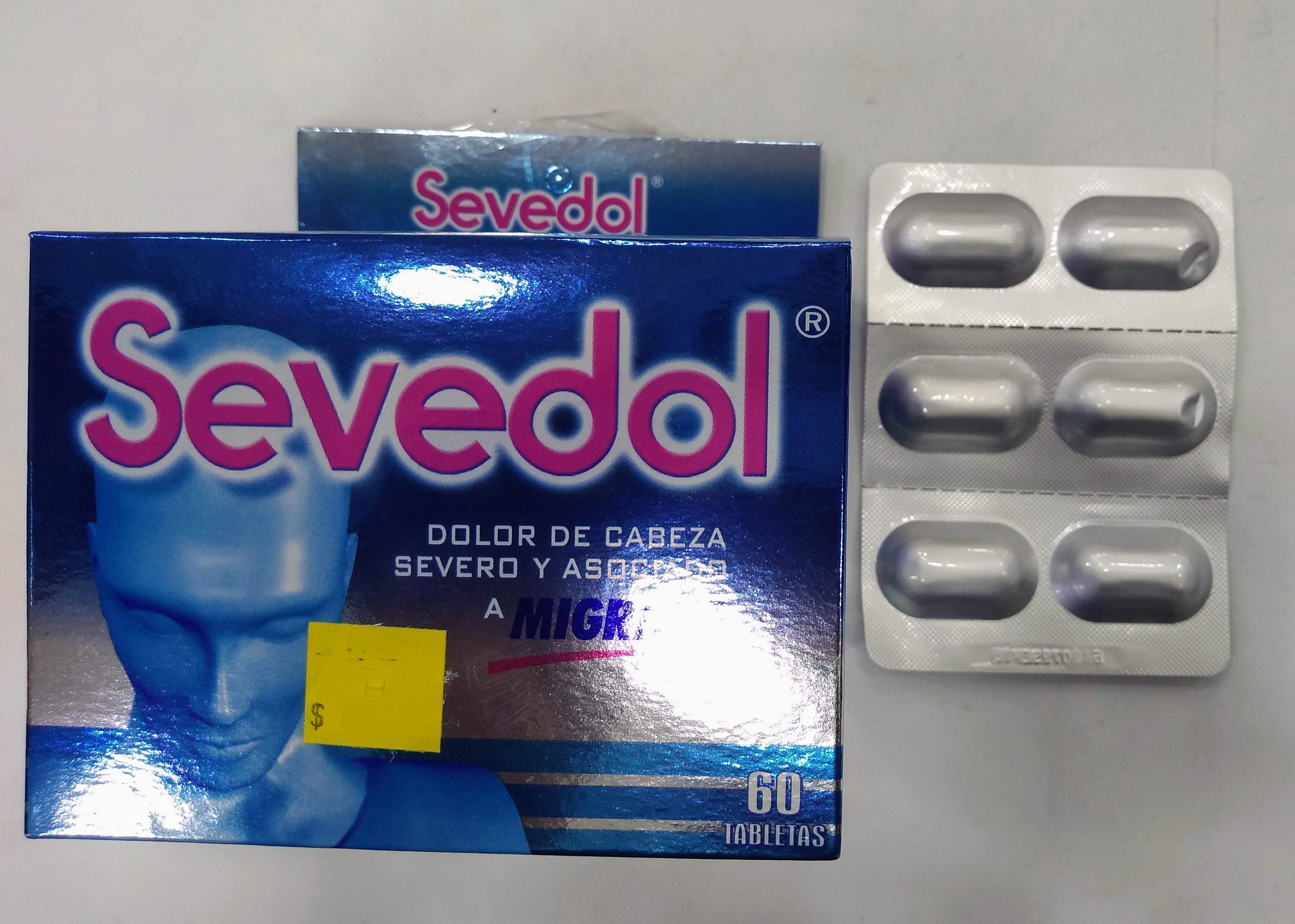 Sevedol migrania 60capsulas