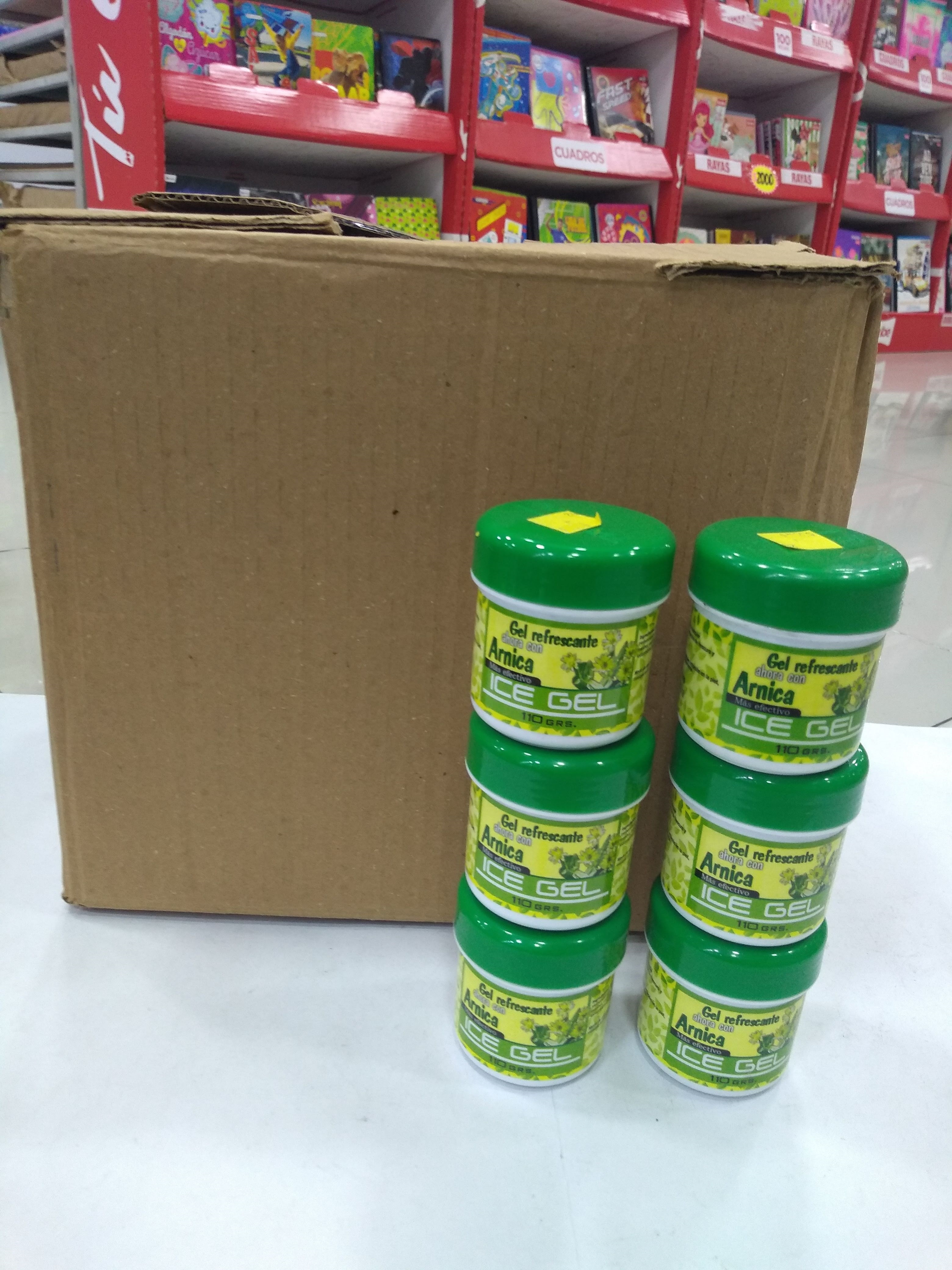 Gel Refrescante Con arnica 110gr