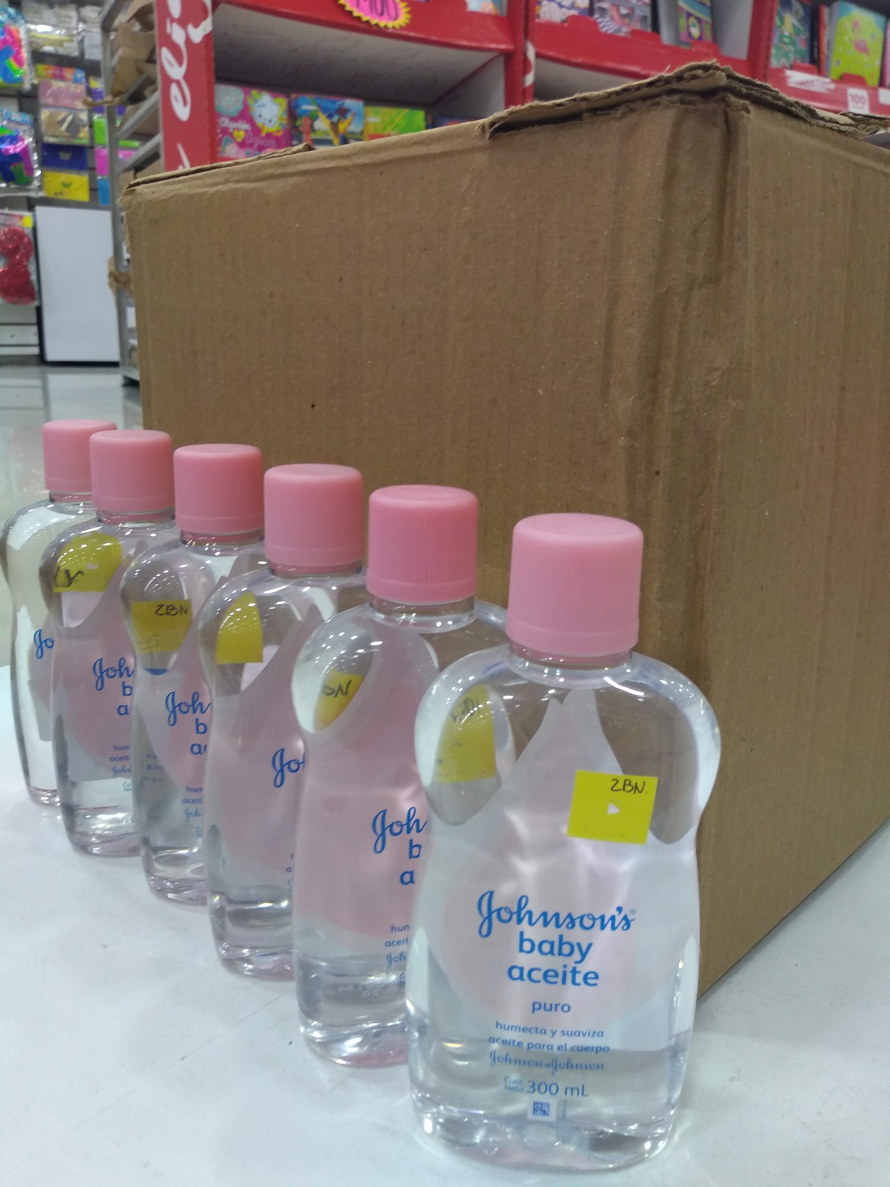 Aceite de bebe Johnson & Johnson 300ml