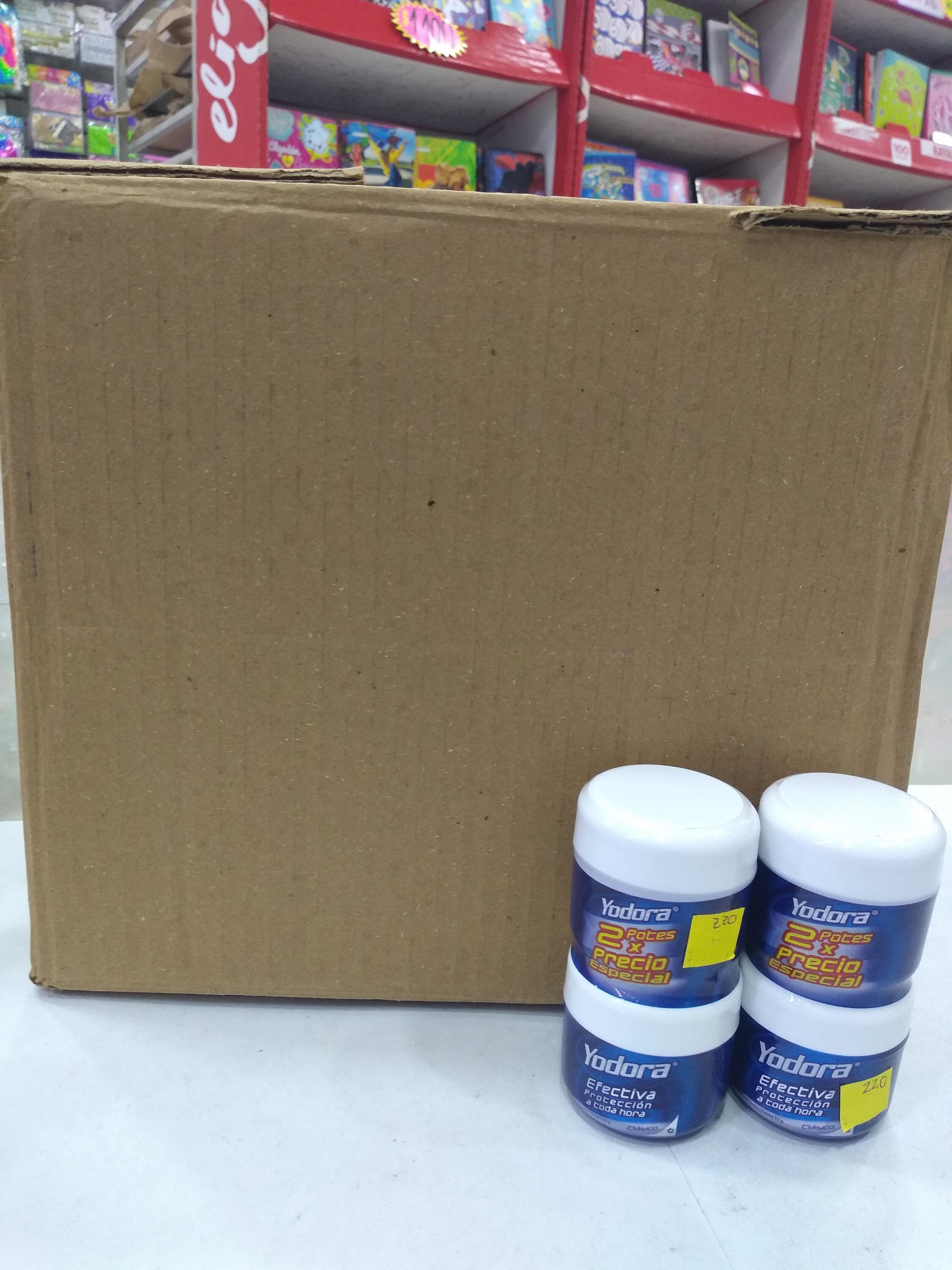 Yodora crema desodorante 32+32gr