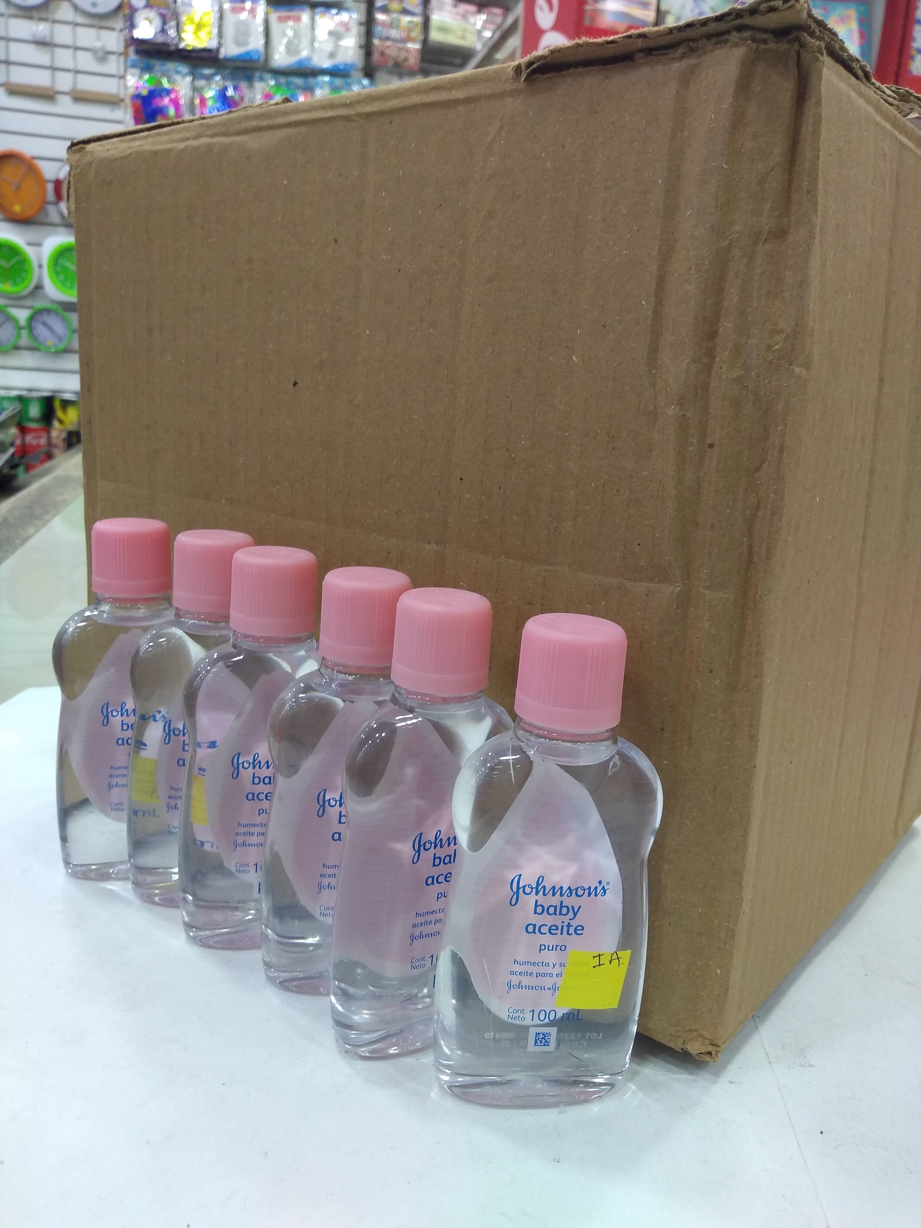 Aceite de bebe Johnson & Johnson 100ml