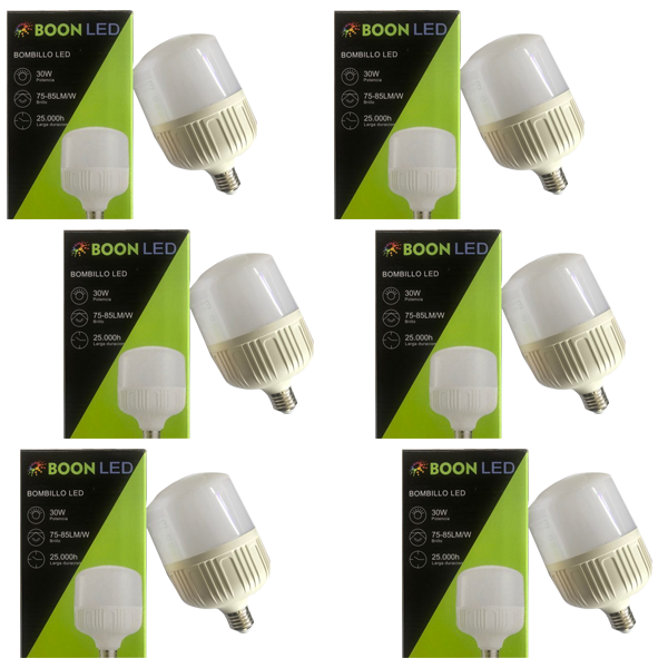 BOMBILLO 30W LED ALTA POTENCIA E27