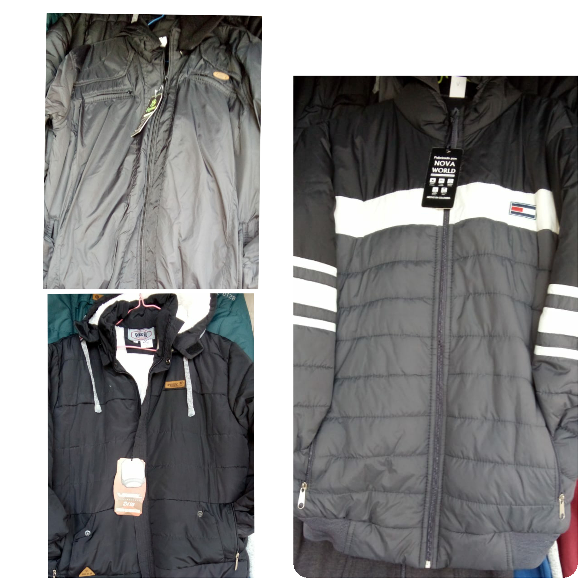 Chaquetas impermeables tela nautica hombre