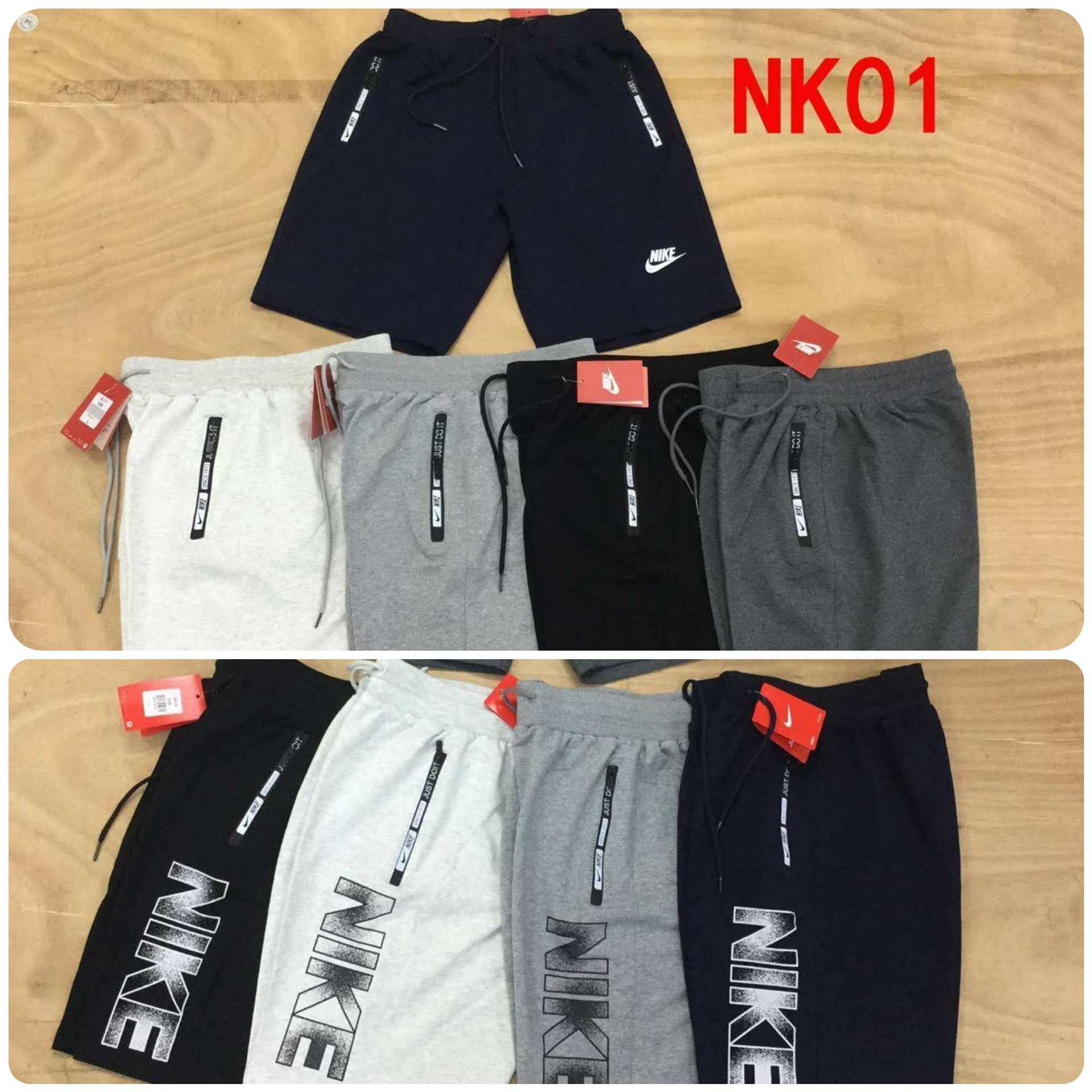 Pantaloneta nike en algodon ref 01