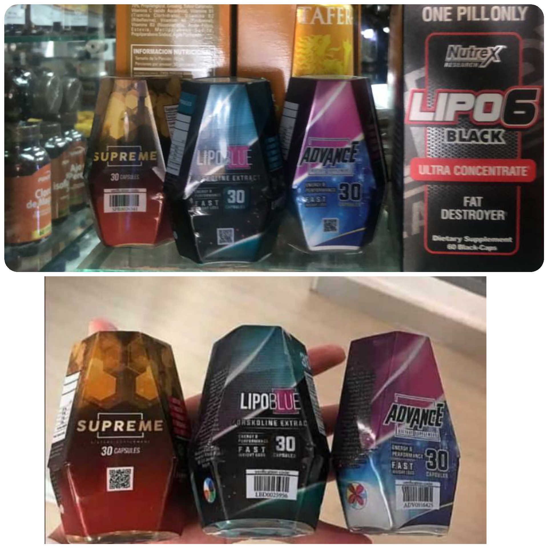Lipo blue x 30 capsulas