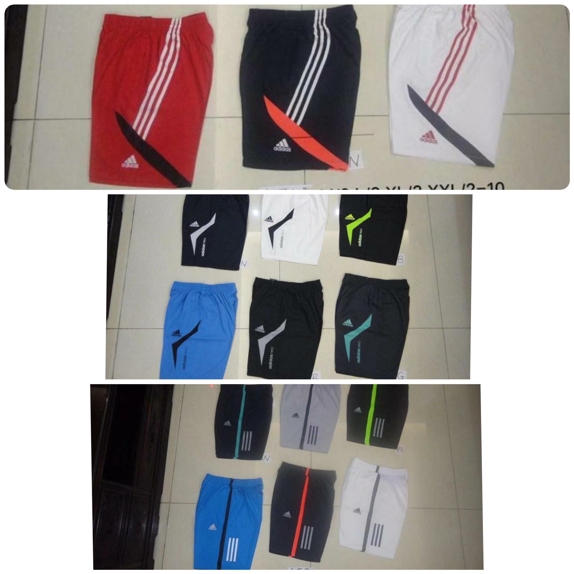 Pantaloneta impermeable deportiva