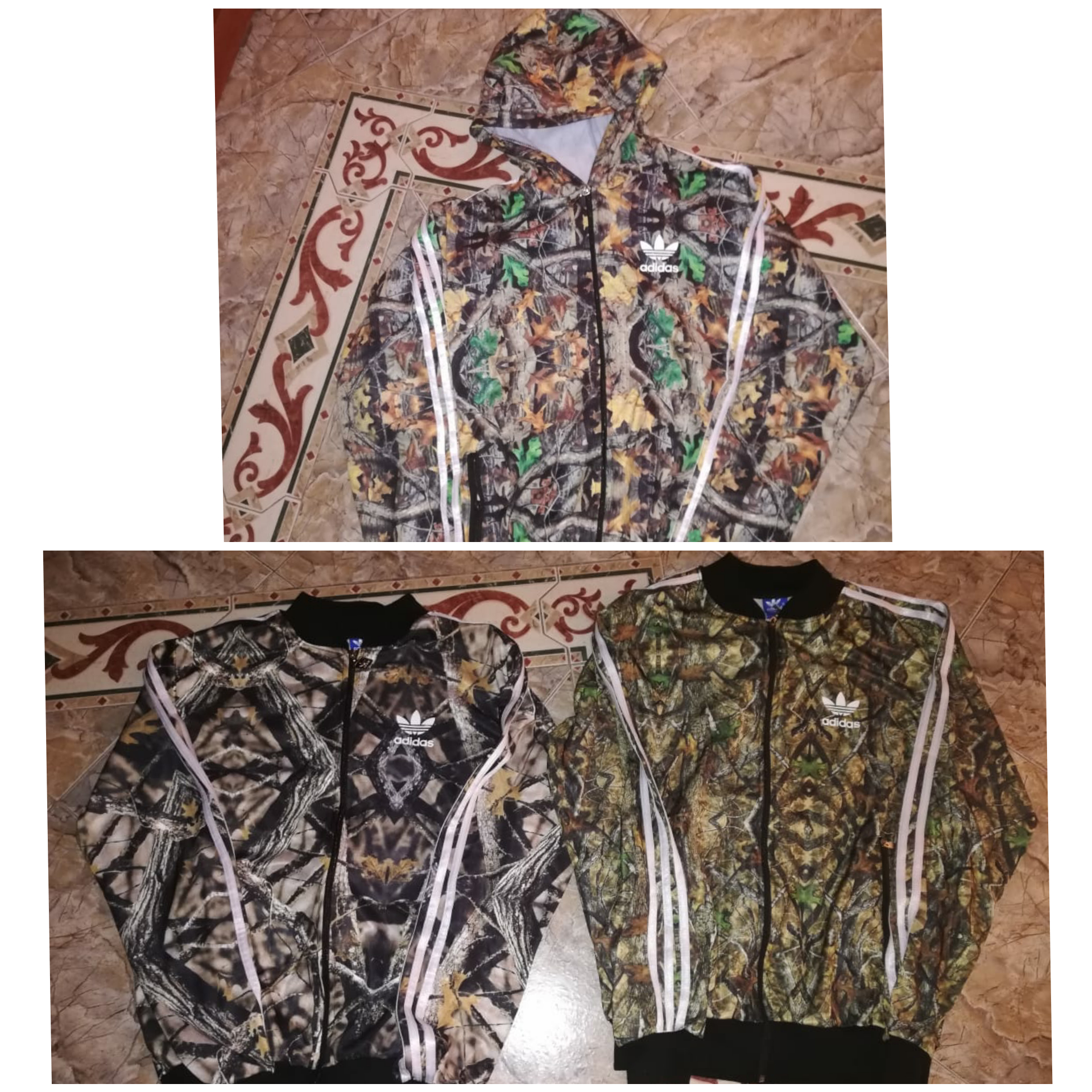 Chaqueta camuflada
