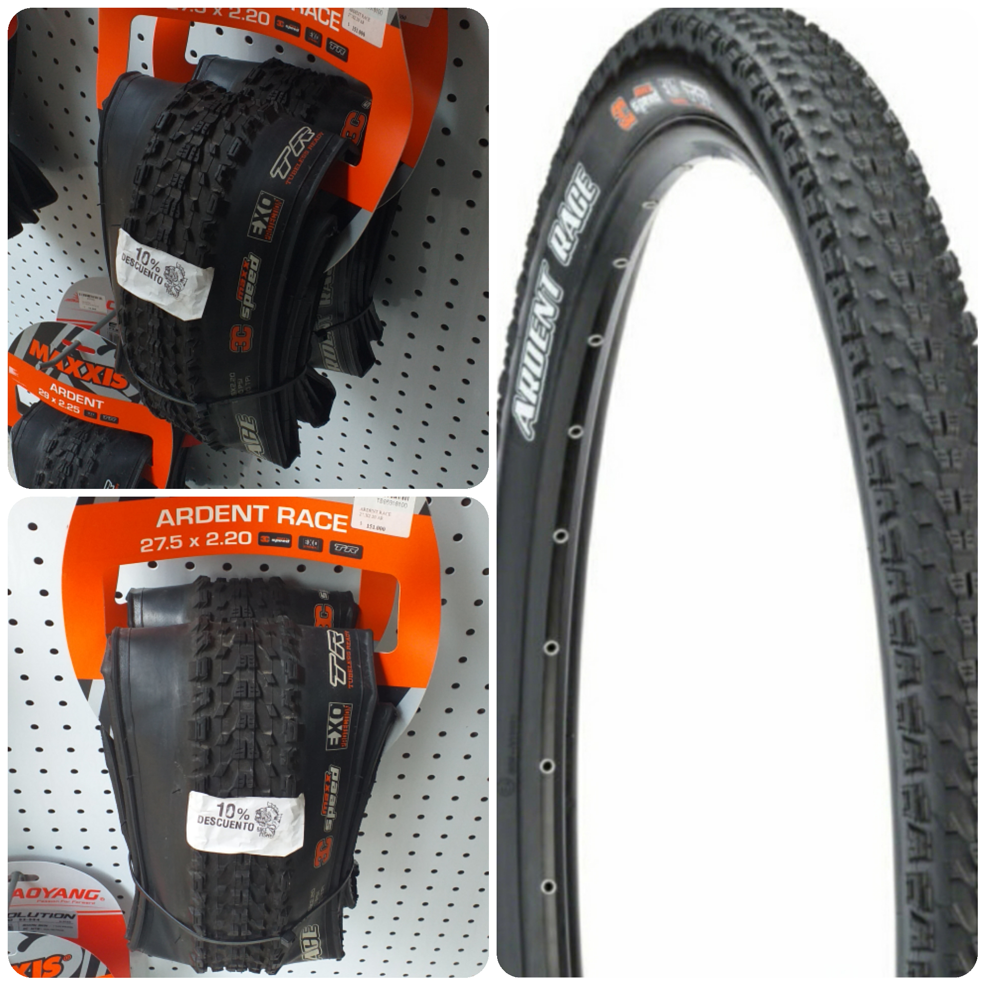 Llantas para bicicleta maxxis arden race 27.5 x 2.20