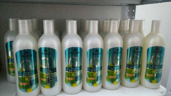 Gusano de seda shampoo