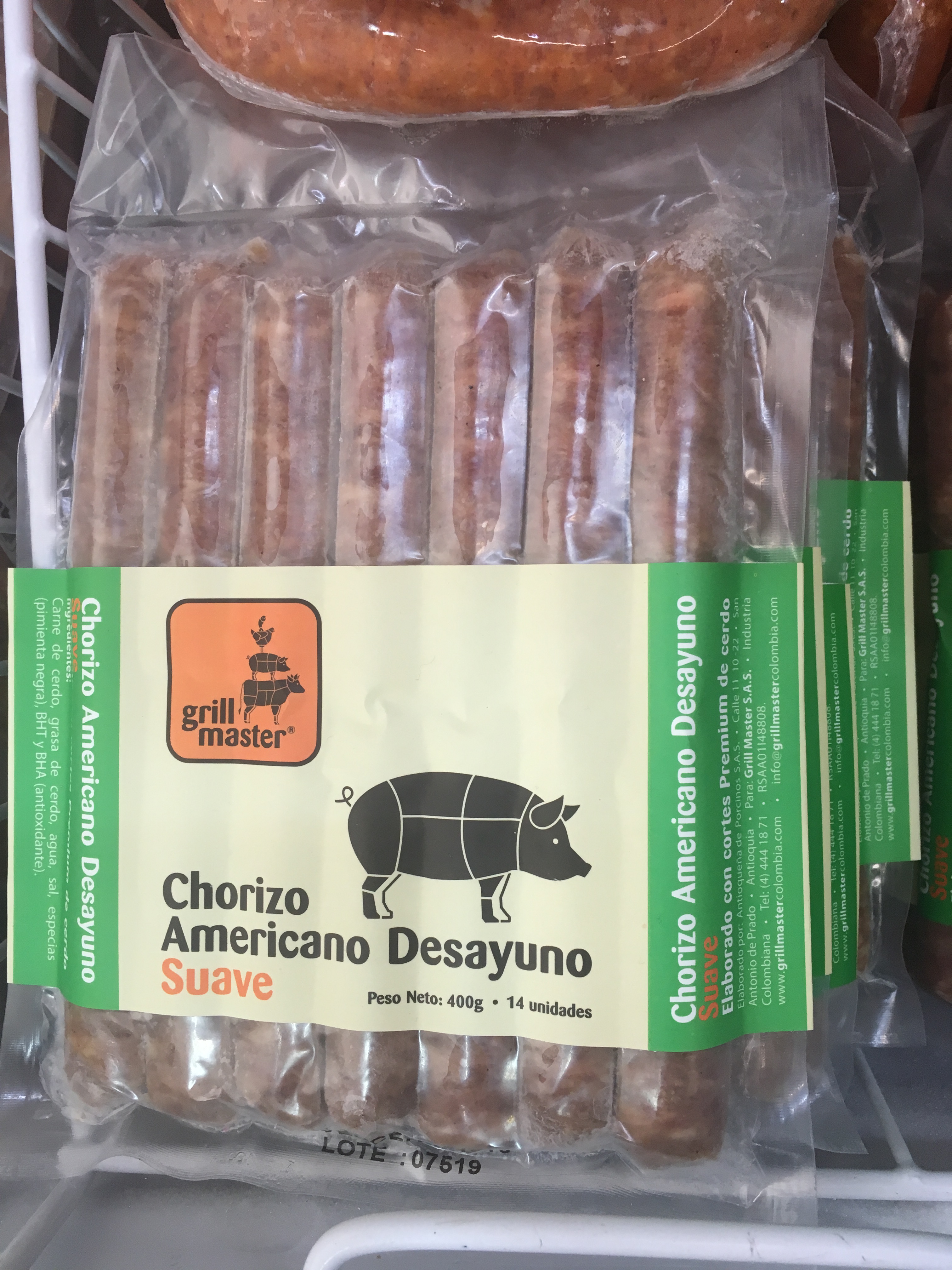 Chorizo Desayuno Suave
