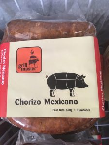 Chorizo Mexicano x 5 (500g)
