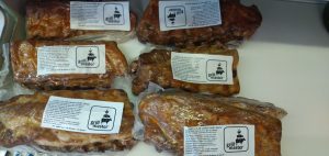 Costilla de cerdo horneada sabor BBQ tipo baby x 0.7 k