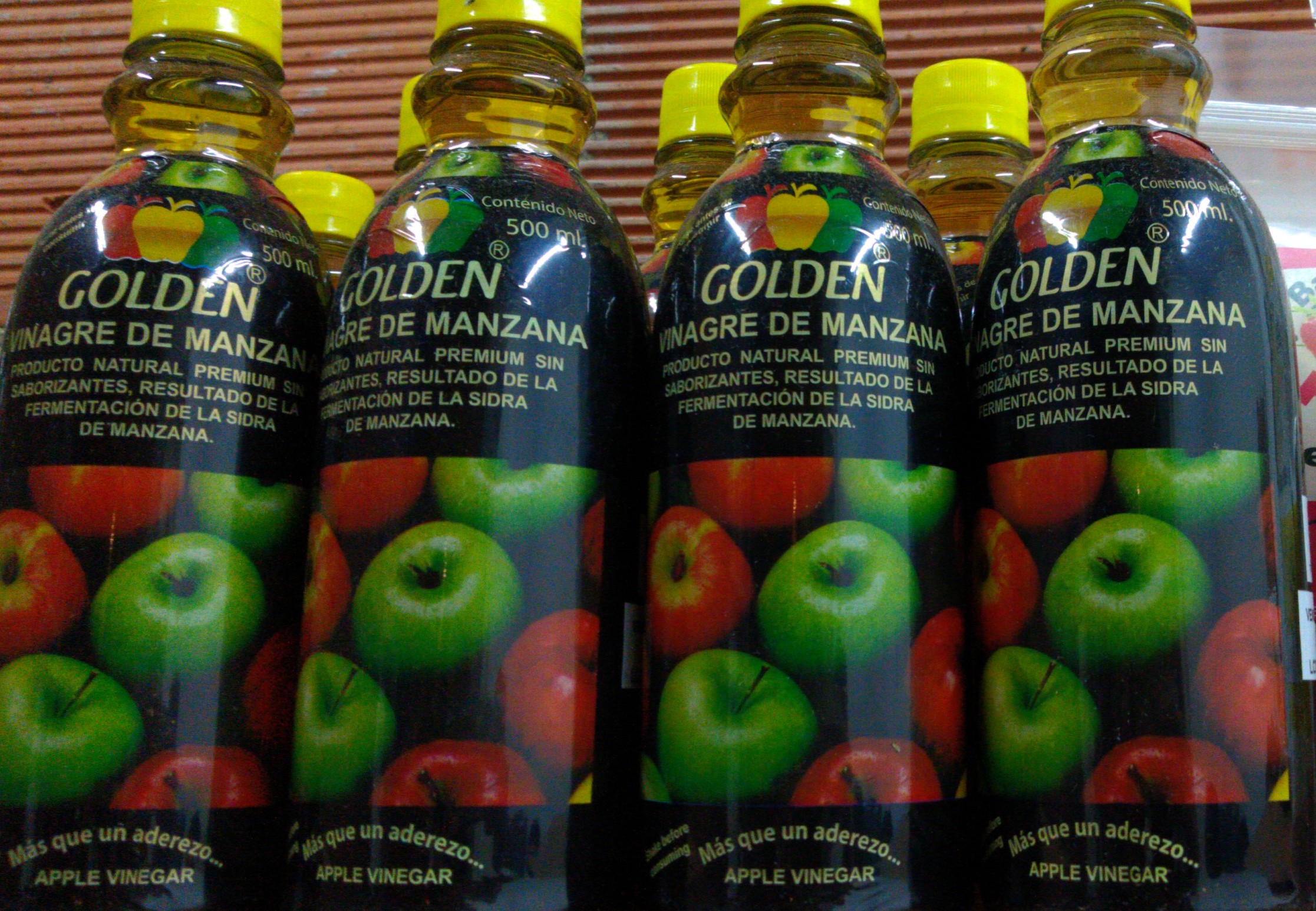 Vinagre de manzana x 500 ml