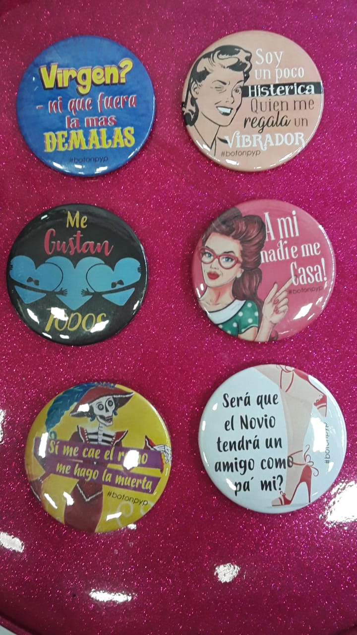 Botones para despedida de solteras