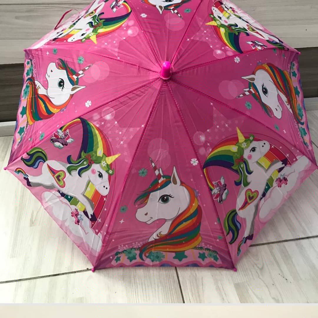 Sombrilla unicornio