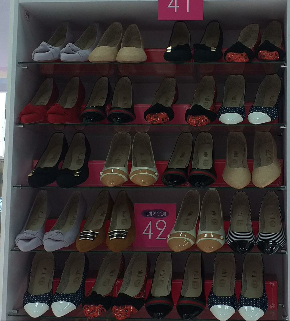 Baletas talla 42