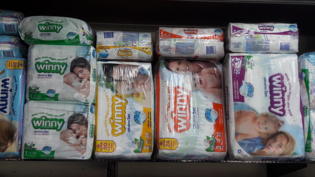 Pañales Winnie ×30 unidades