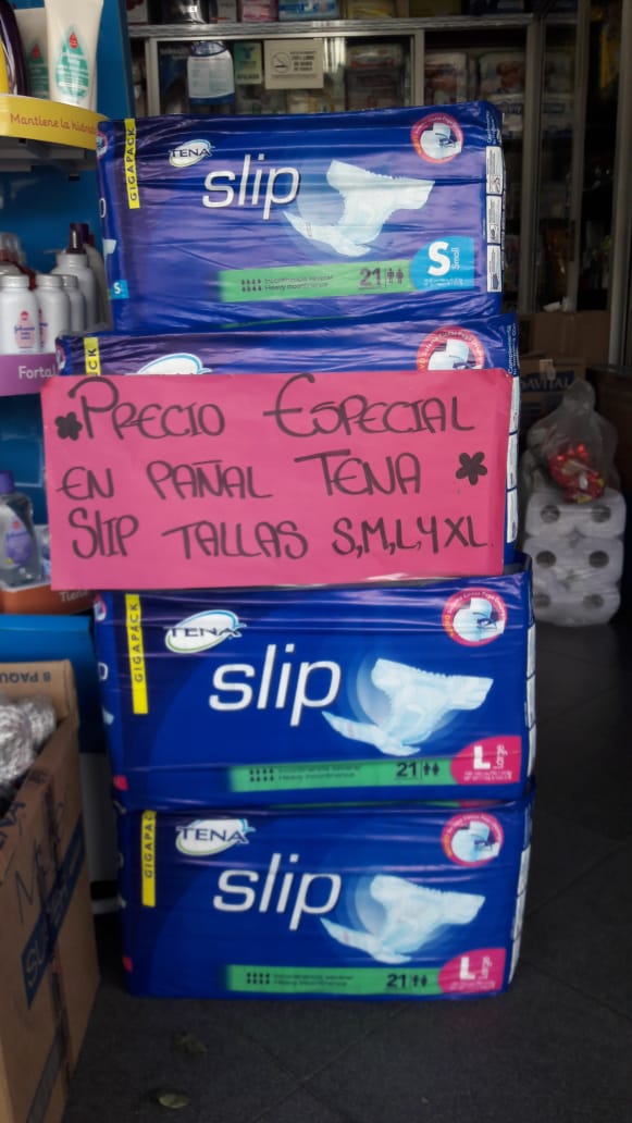 Pañales Tena×21 unidades