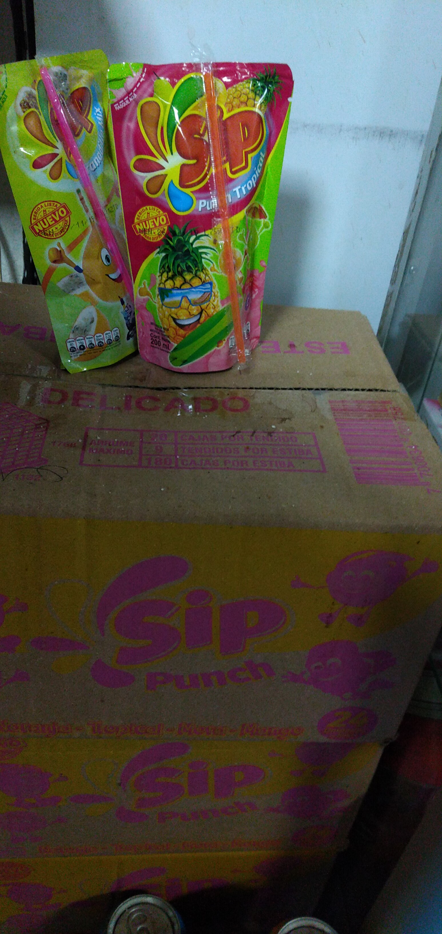 Refrescos SIP cajas x 24 unidades