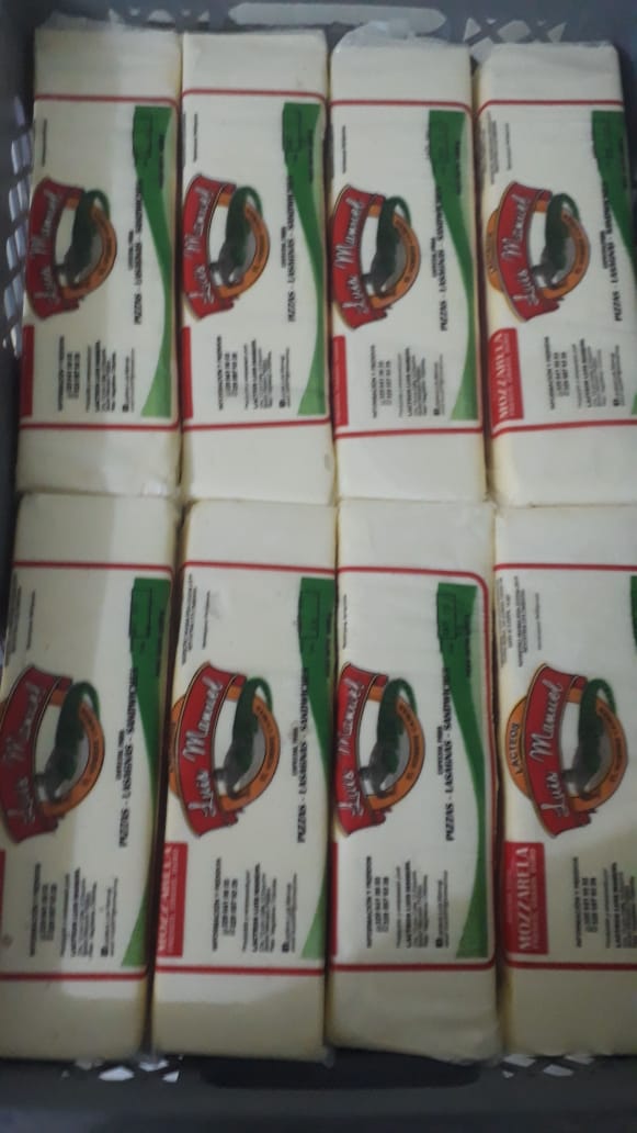 QUESO MOZARELLA 2500 GR