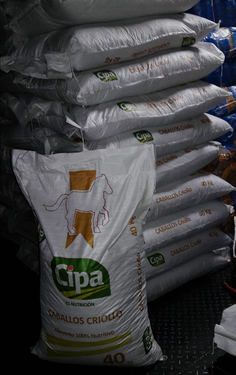 Concentrado Cipa Caballo criollo ×40 kg