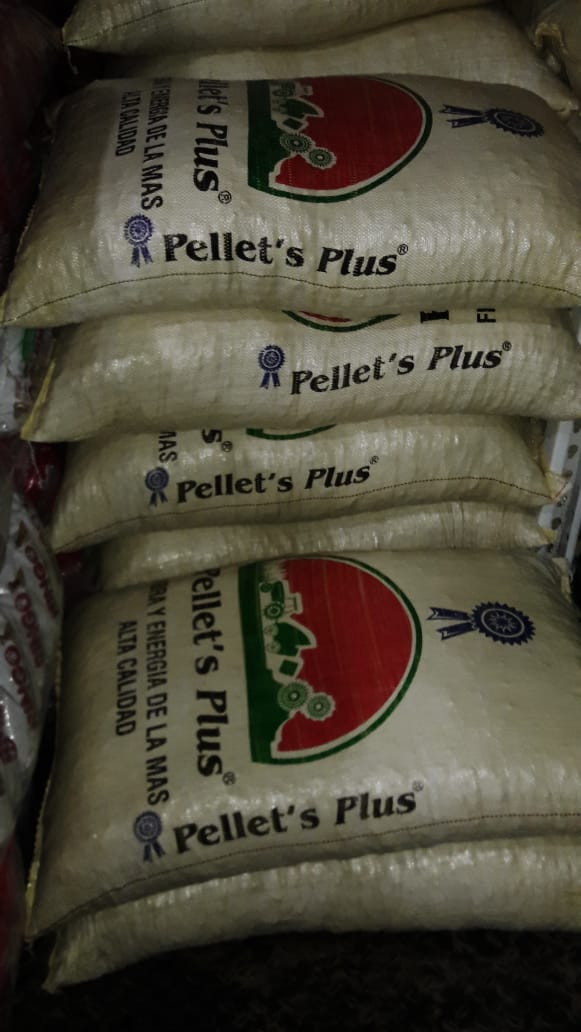 Pasto Peletizado  Pellet,s Plus × 40 kilos
