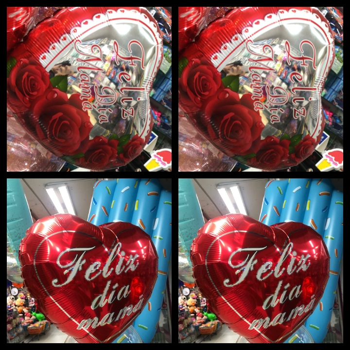 Globos metalizados madres