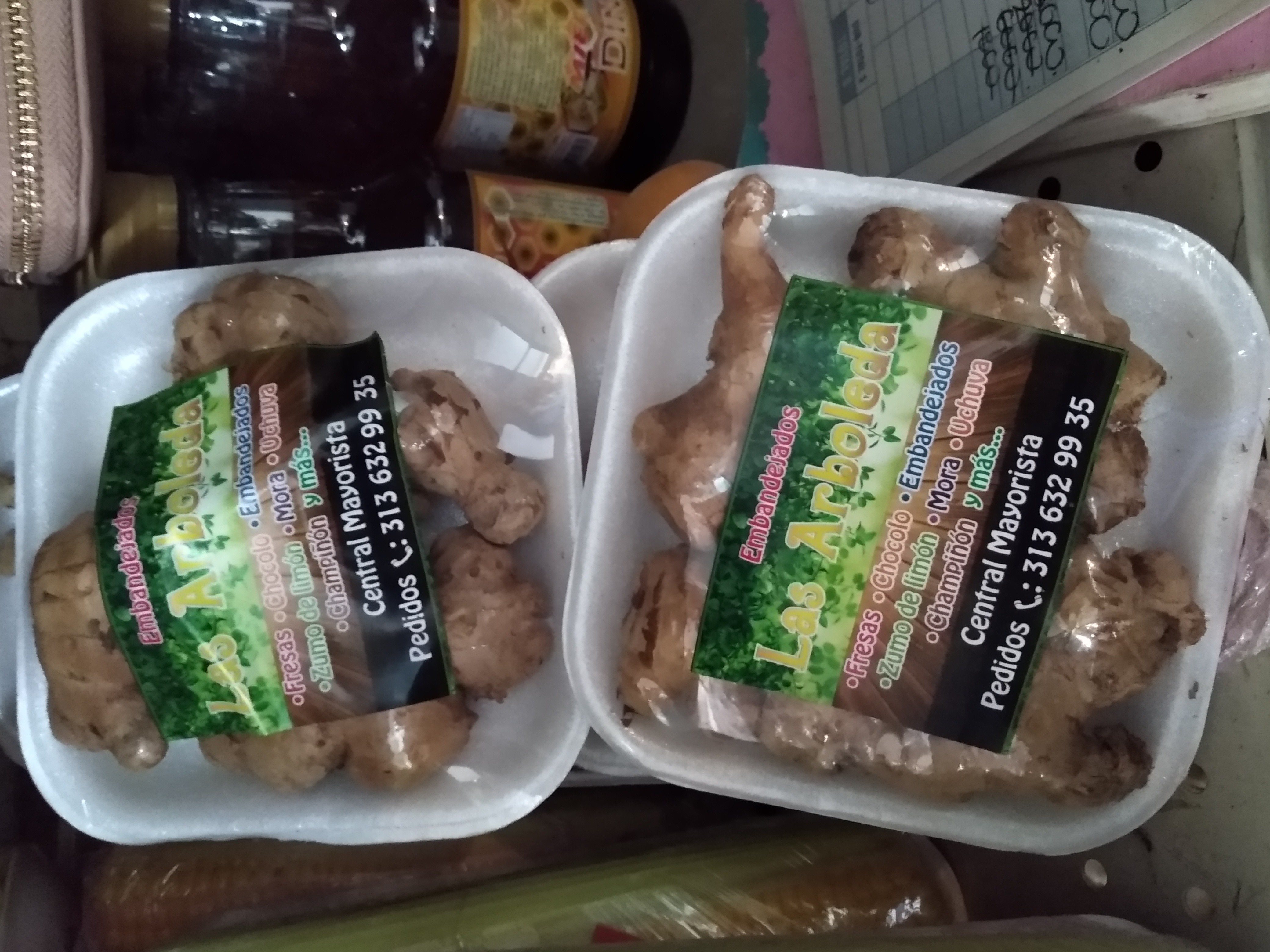 Jengibre bandeja