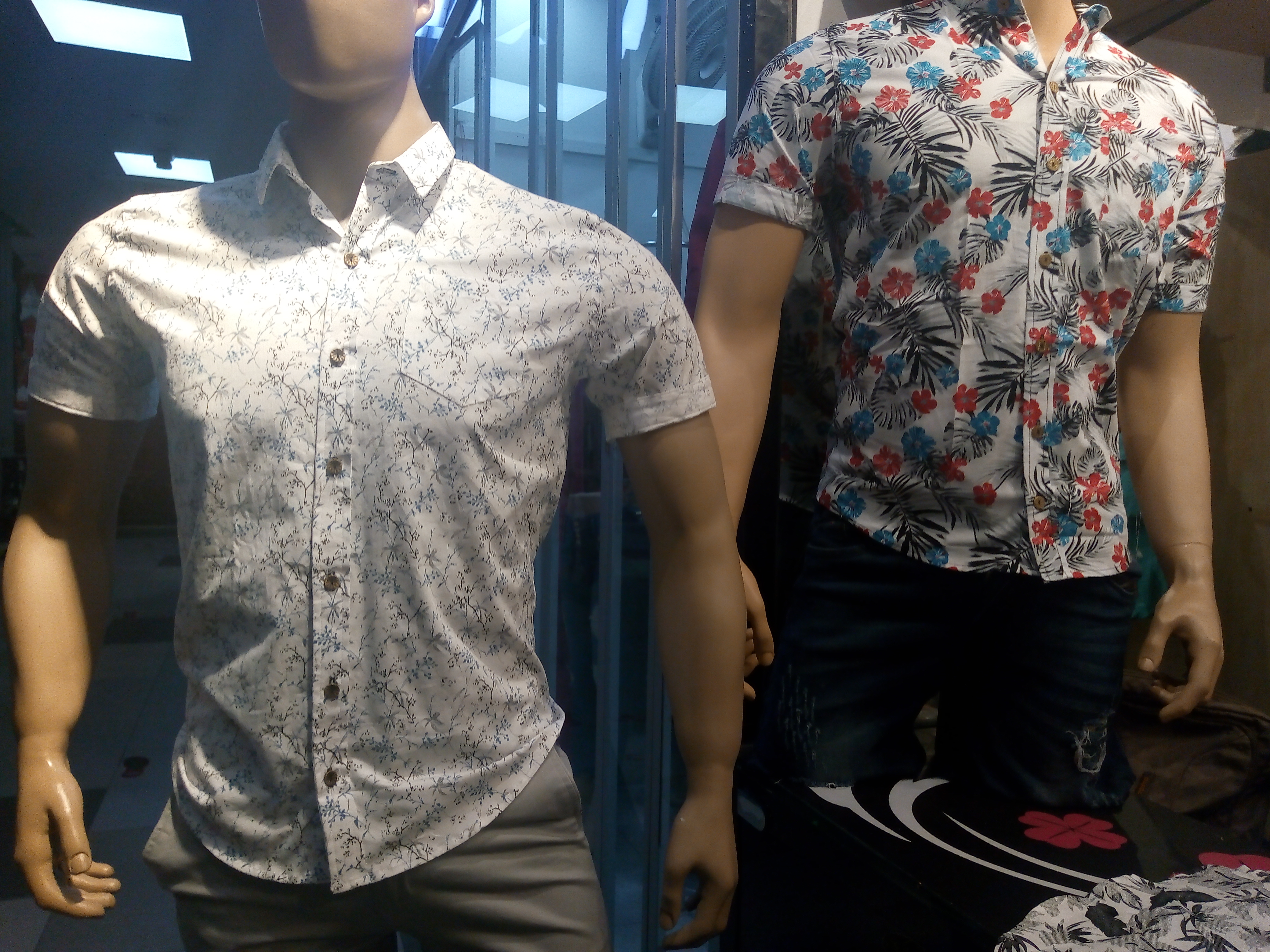 Camisas para hombre manga corta