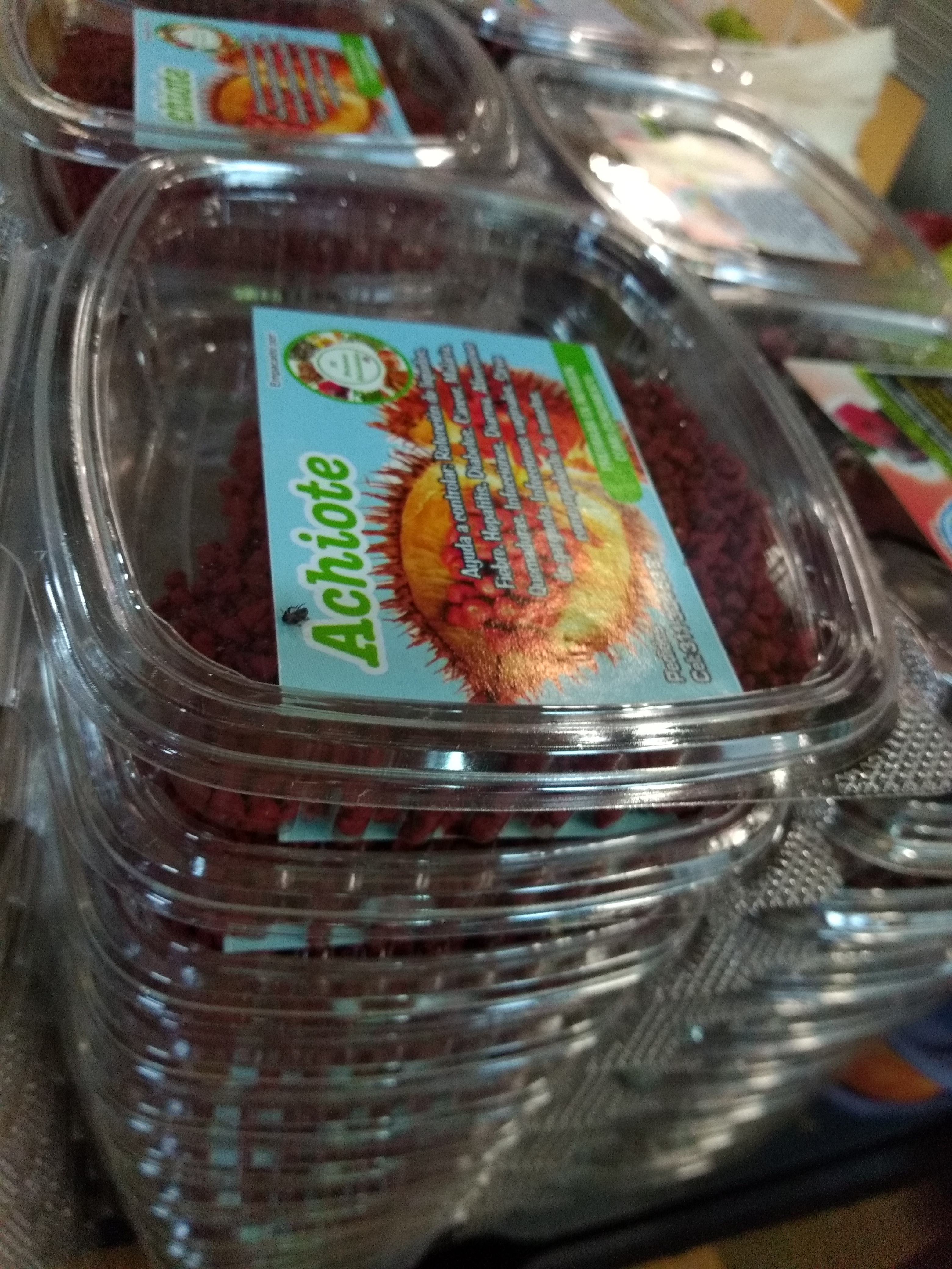 Achiote bandeja