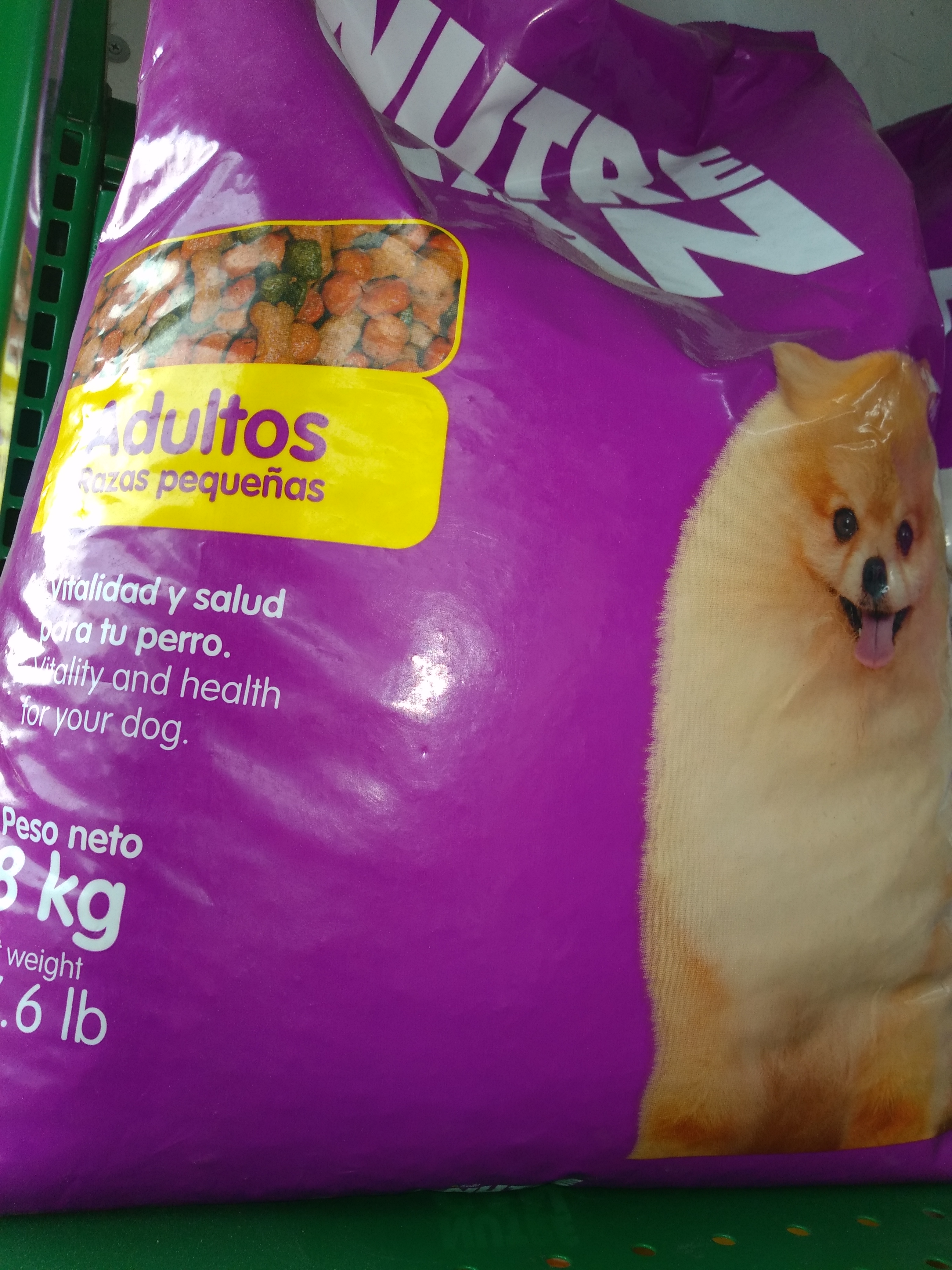 Nutrecan adultos razas pequeñas x 8 kg