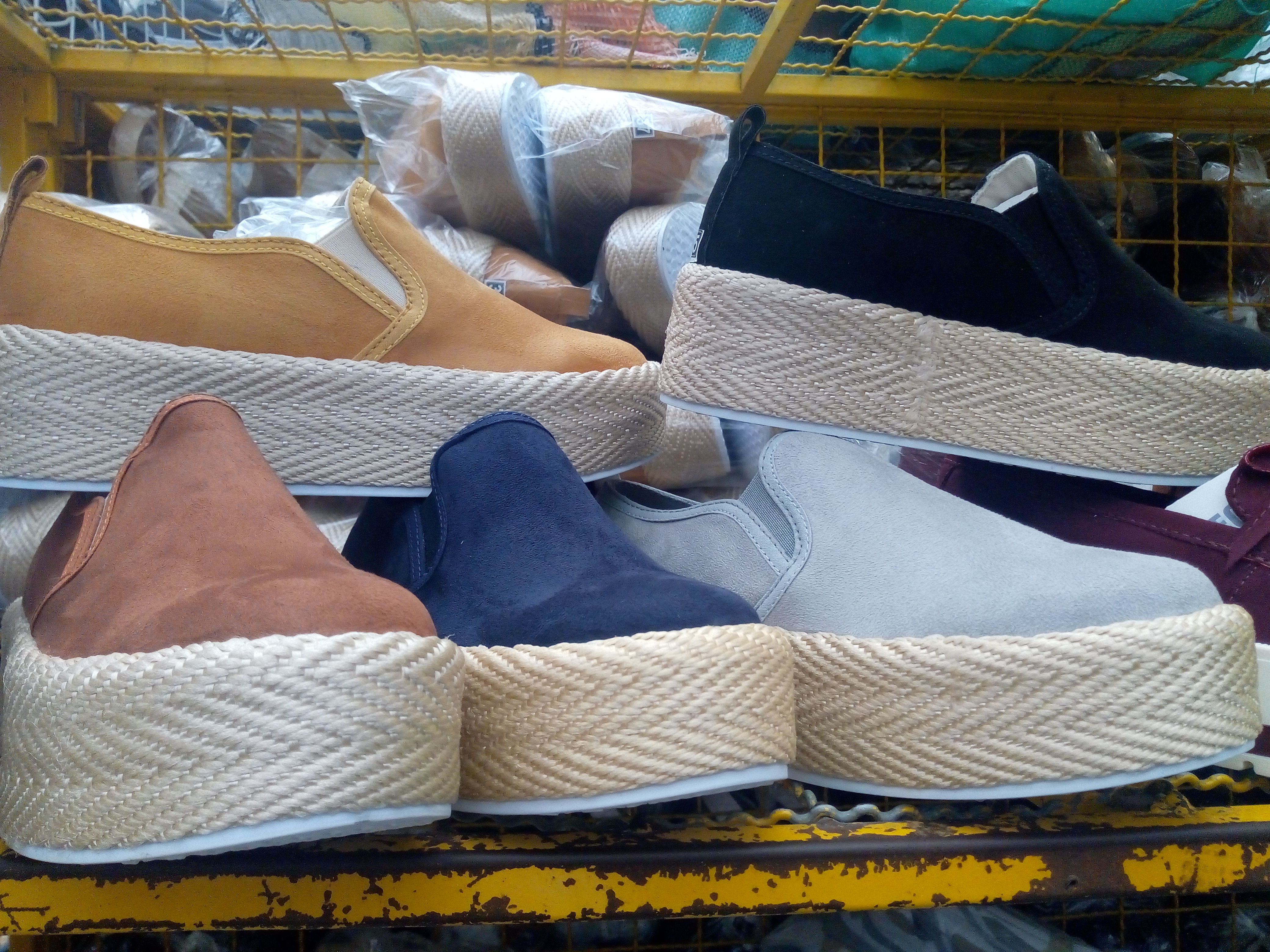 Zapatos yute para dama